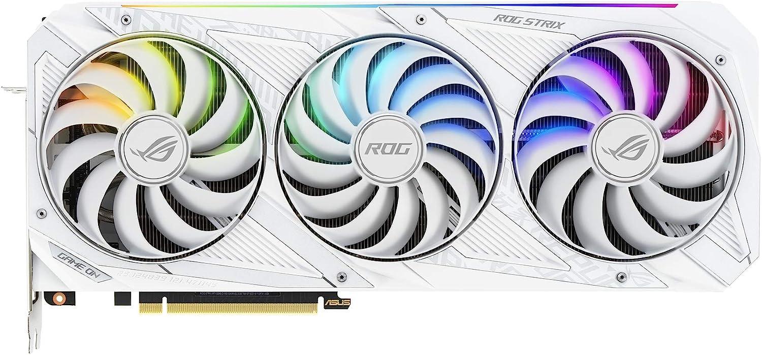 ASUS GeForce RTX 3090 24GB White OC GDDR6X Video Graphics Card GPU