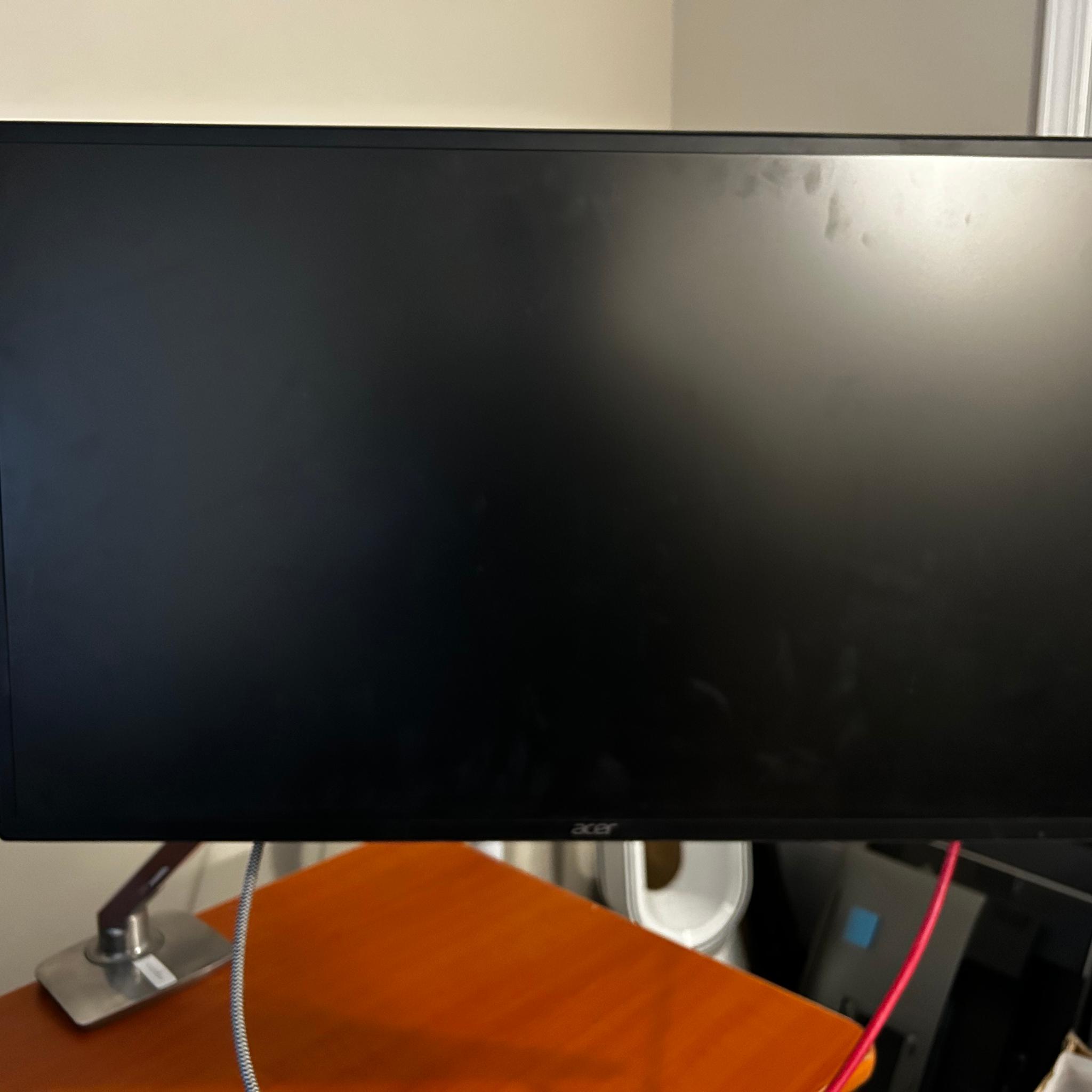 Acer 32" 2K WQHD (2560 x 1440) LED Monitor (EB321HQU Cbidpx) (See Description)
