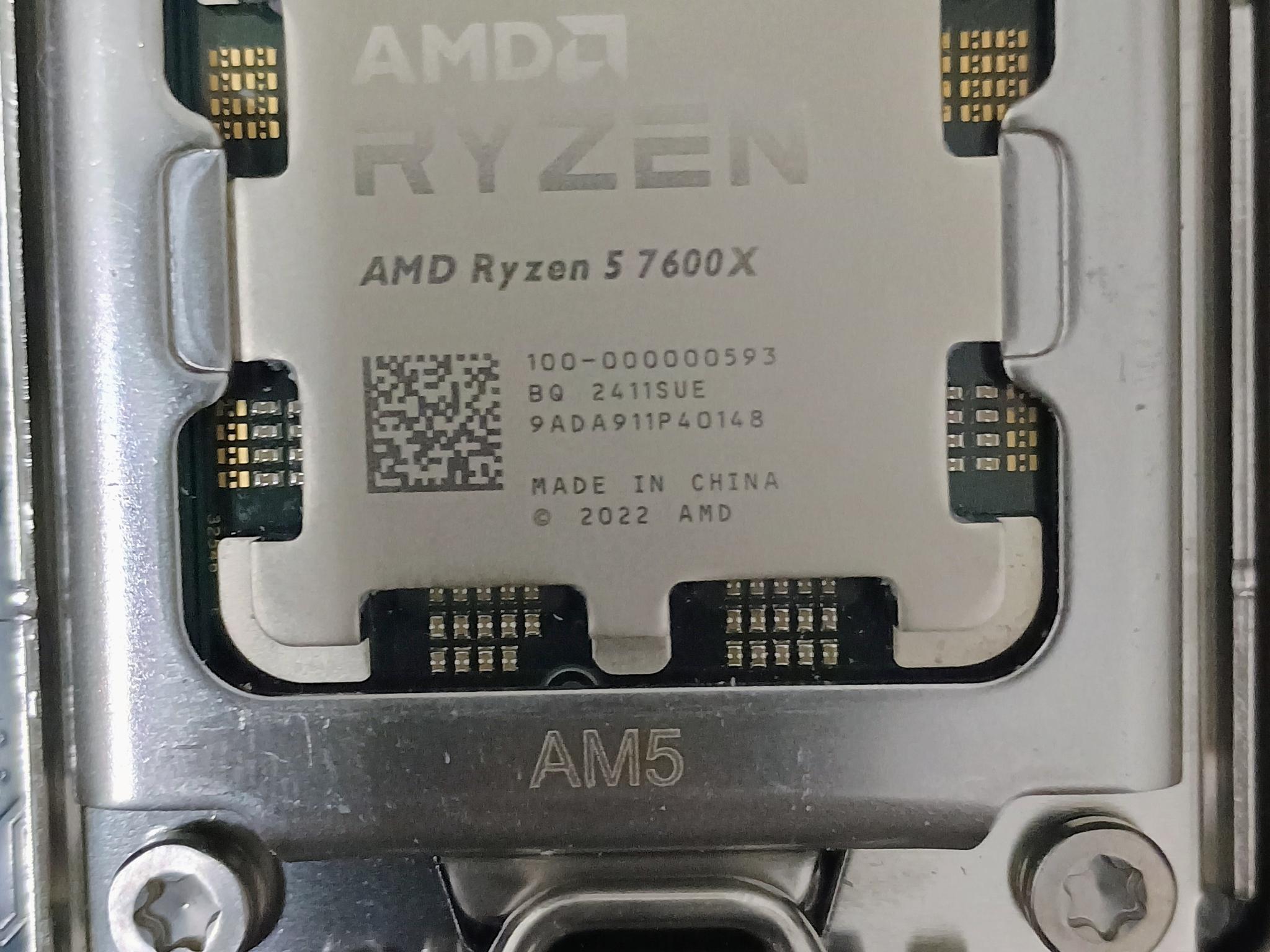 Motherboard + CPU Bundle - Ryzen 5 7600X, GigaByte B650 Eagle AX