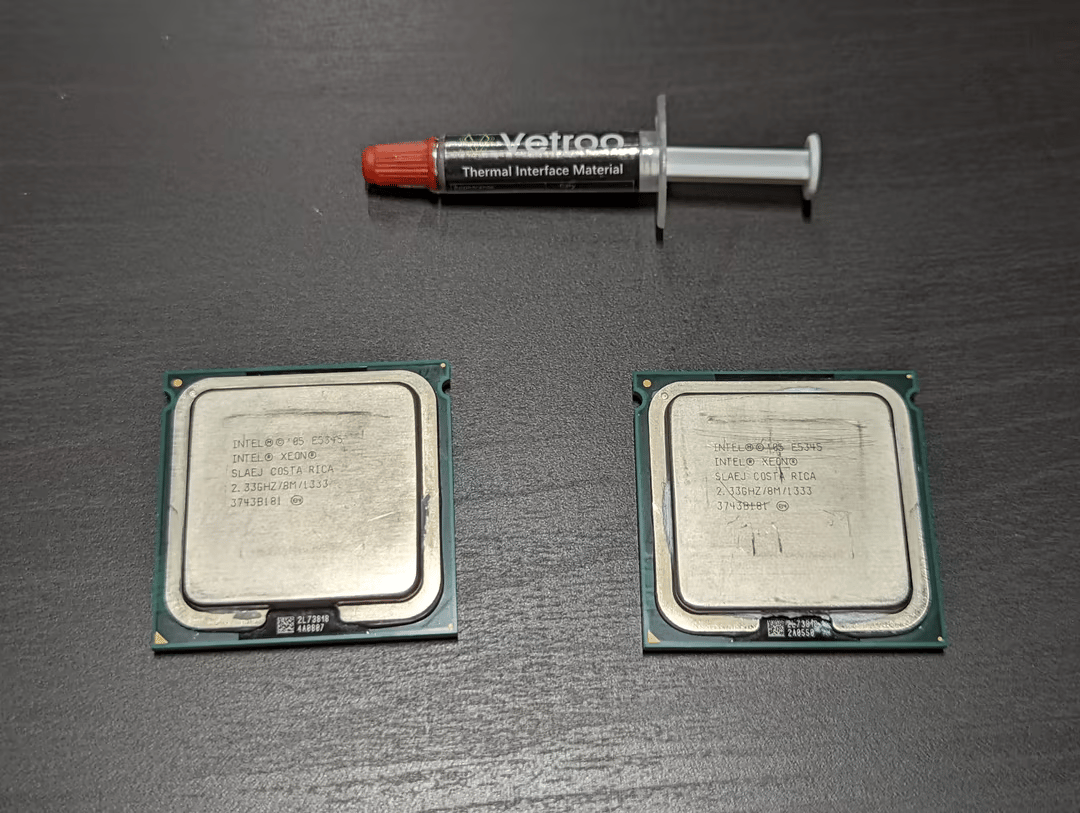 Intel Xeon E5345 Quad-Core 2.33GHz 8MB | Matched Pair w/ Thermal Paste