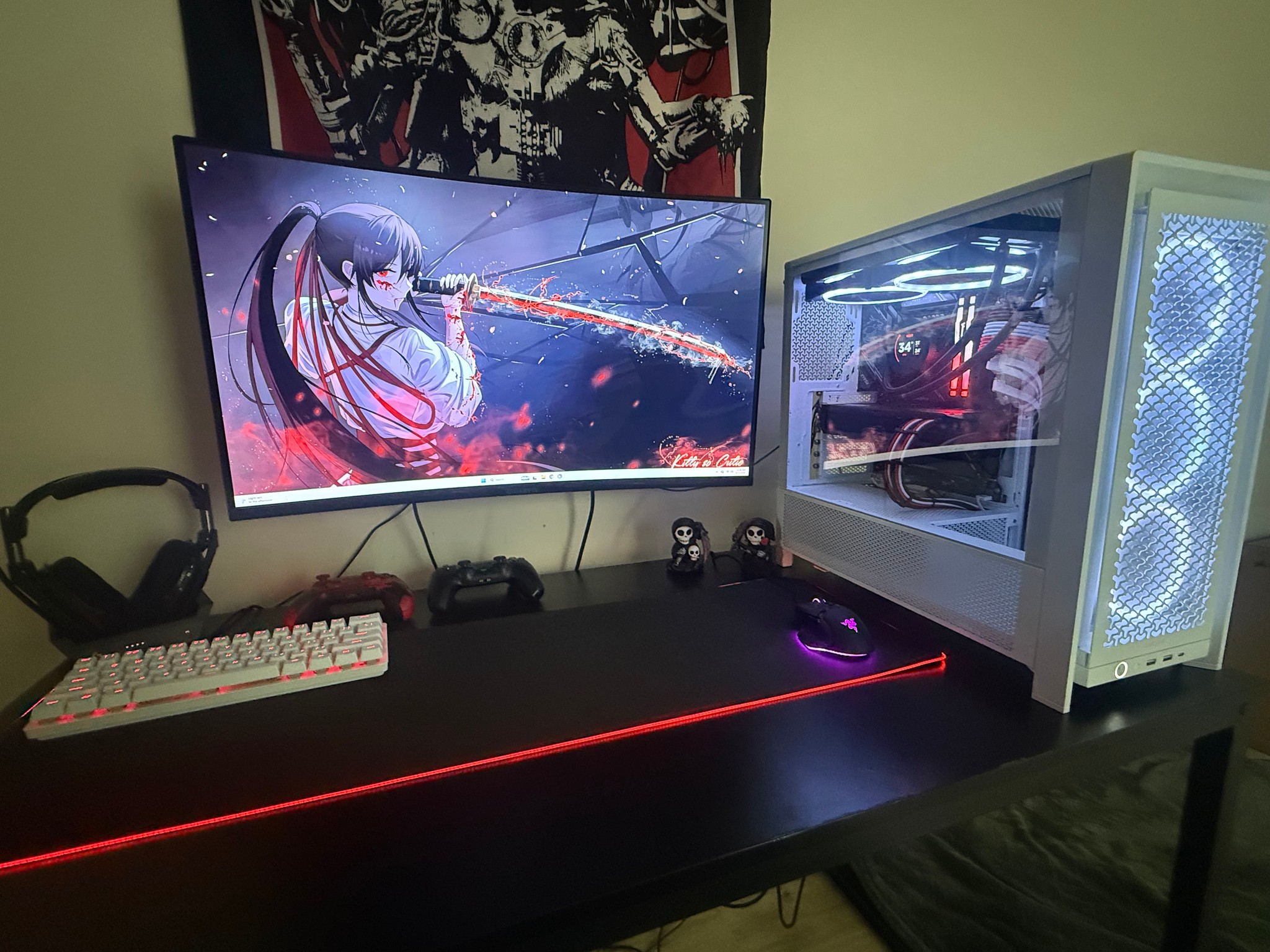 High-End Gaming PC - Intel i9-14900KF / RX 7800 XT / 32GB DDR5 / 4TB SSD (Clean & Ready to Go)