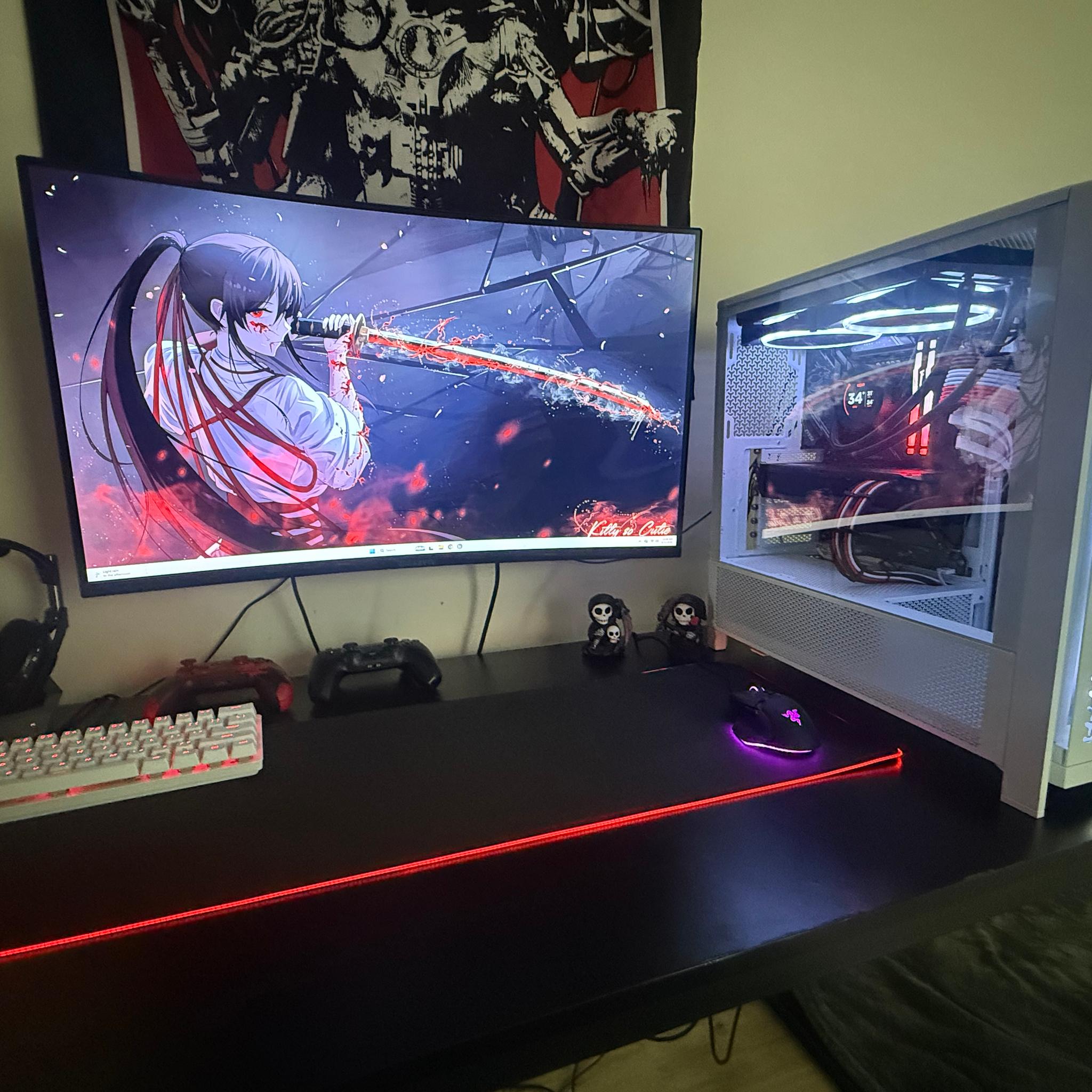 High-End Gaming PC - Intel i9-14900KF / RX 7800 XT / 32GB DDR5 / 4TB SSD (Clean & Ready to Go)