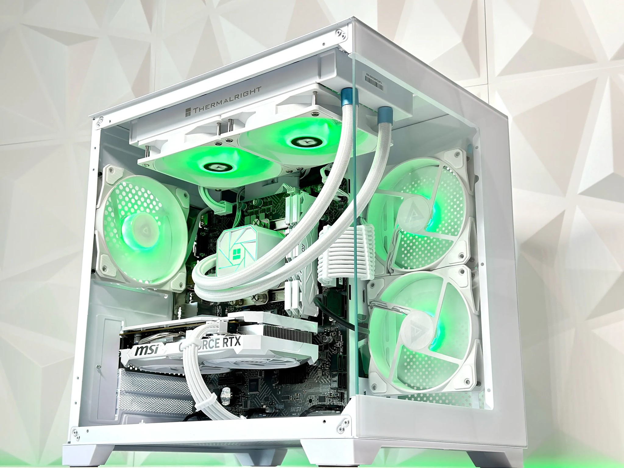 Liquid Cooled Gaming PC❄️Nvidia RTX 4060 8GB❄️Intel 13100F❄️16GB DDR4❄️1TB NVME