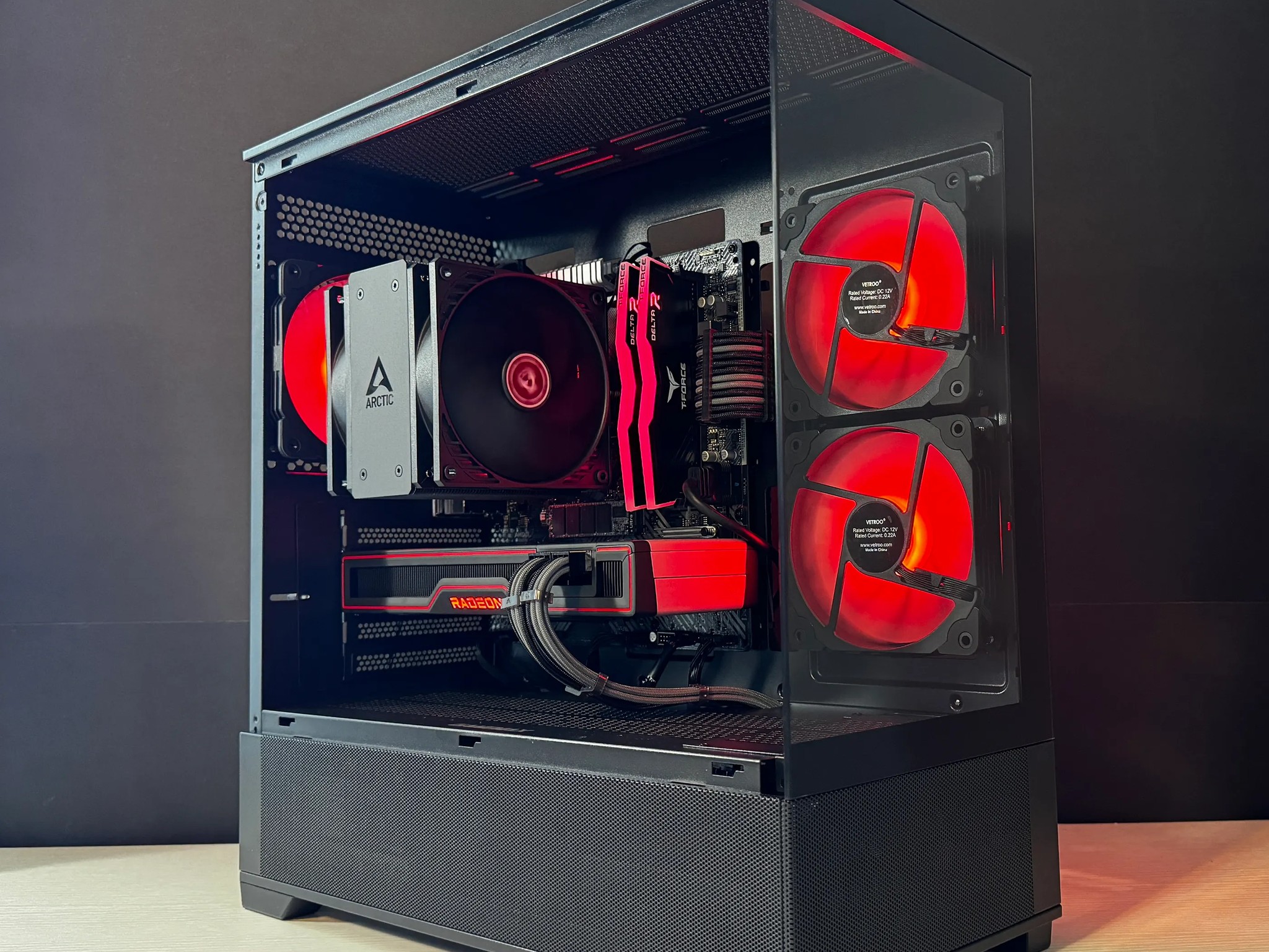 🔴VADER⚫️ Gaming PC | AMD Ryzen 5 5600 | 16GB DDR4 | 6700 XT | 1TB m.2 SSD | Win11 PRO | Wi-Fi