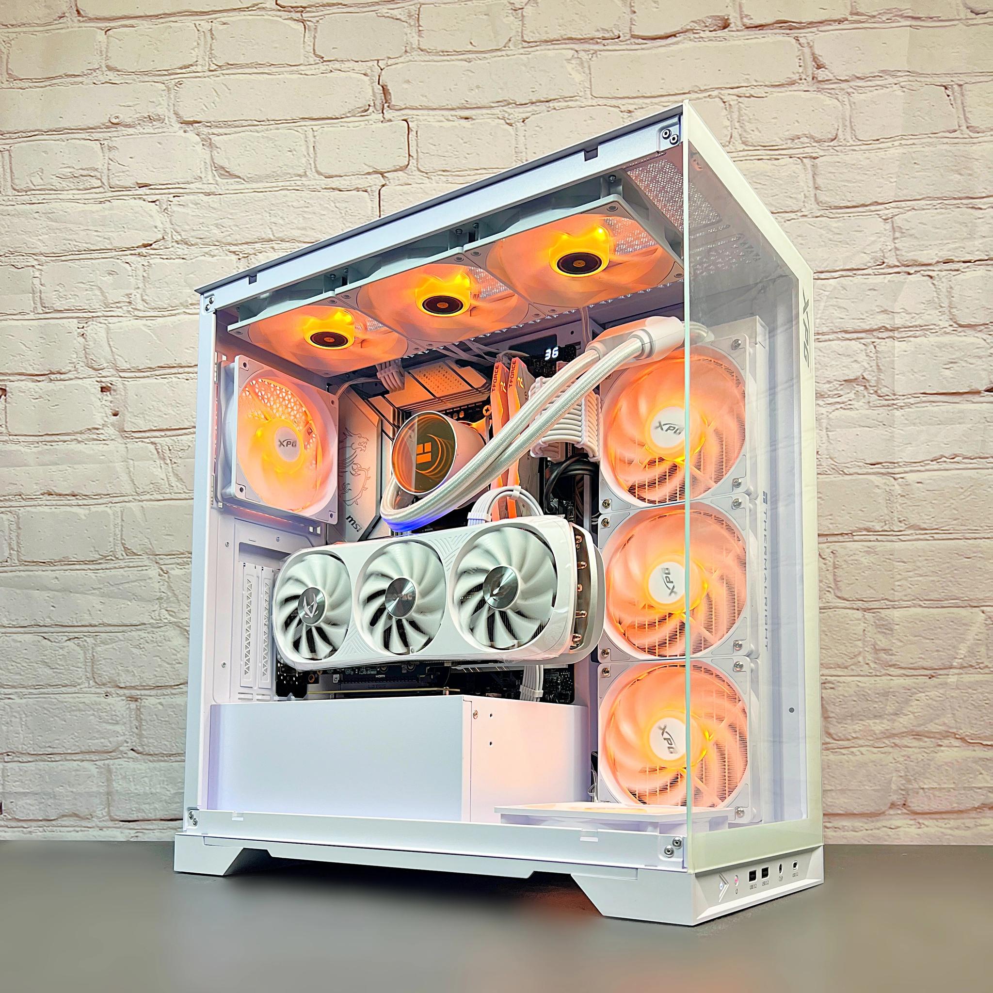 Intel 13600K RTX 4070 TI Super 32GB DDR5 2TB M.2 SSD Wifi 6E Bluetooth Win 11 Pro Gaming PC