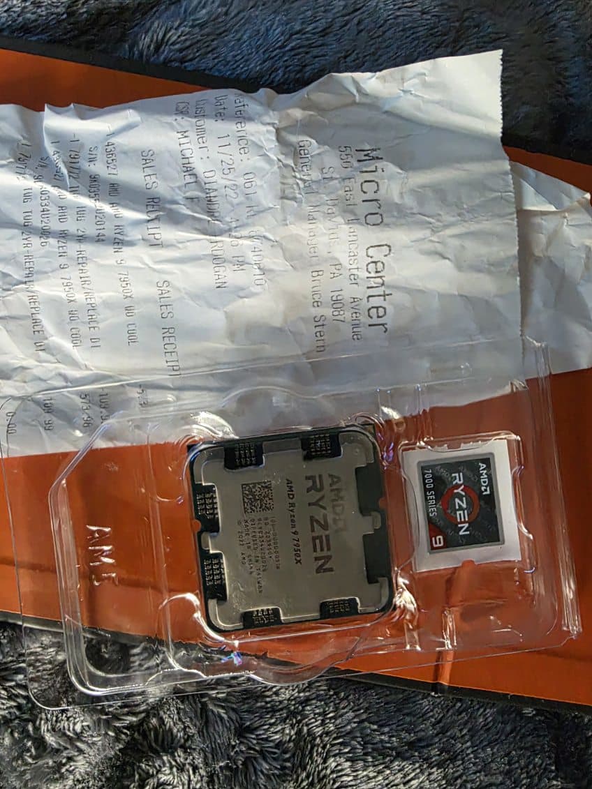Ryzen 9 7950x 16 core, 32 Thread Processor
