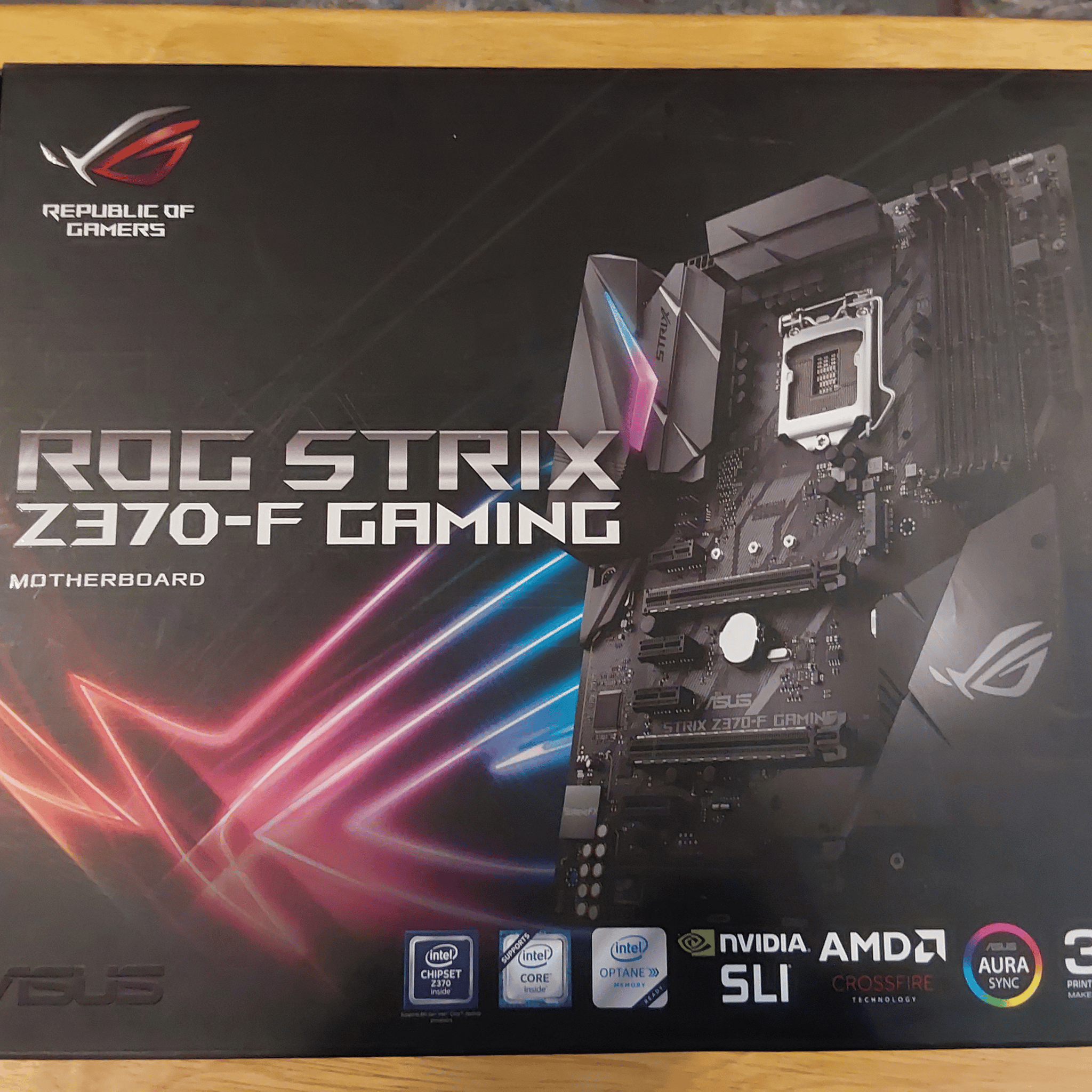 NEW Asus ROG STRIX Z370-F GAMING ATX LGA1151 Motherboard (Intel 8th & 9th Gen CPUs)