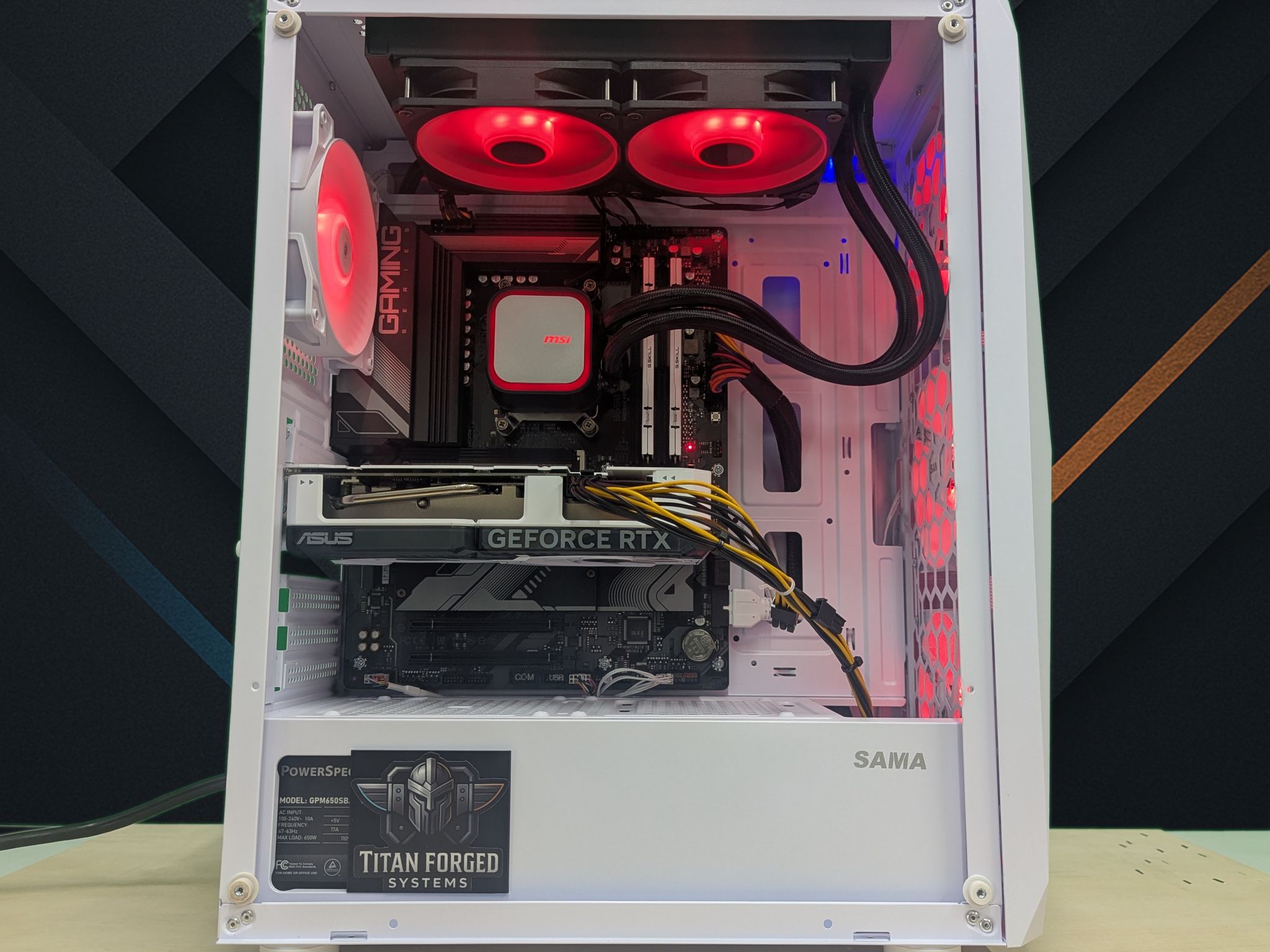 ❄️ Yuki | 4060 7600x ASUS Dual White |  Ryzen 5 AM5 | Clean White Build | 32GB DDR5 | 1TB NVMe