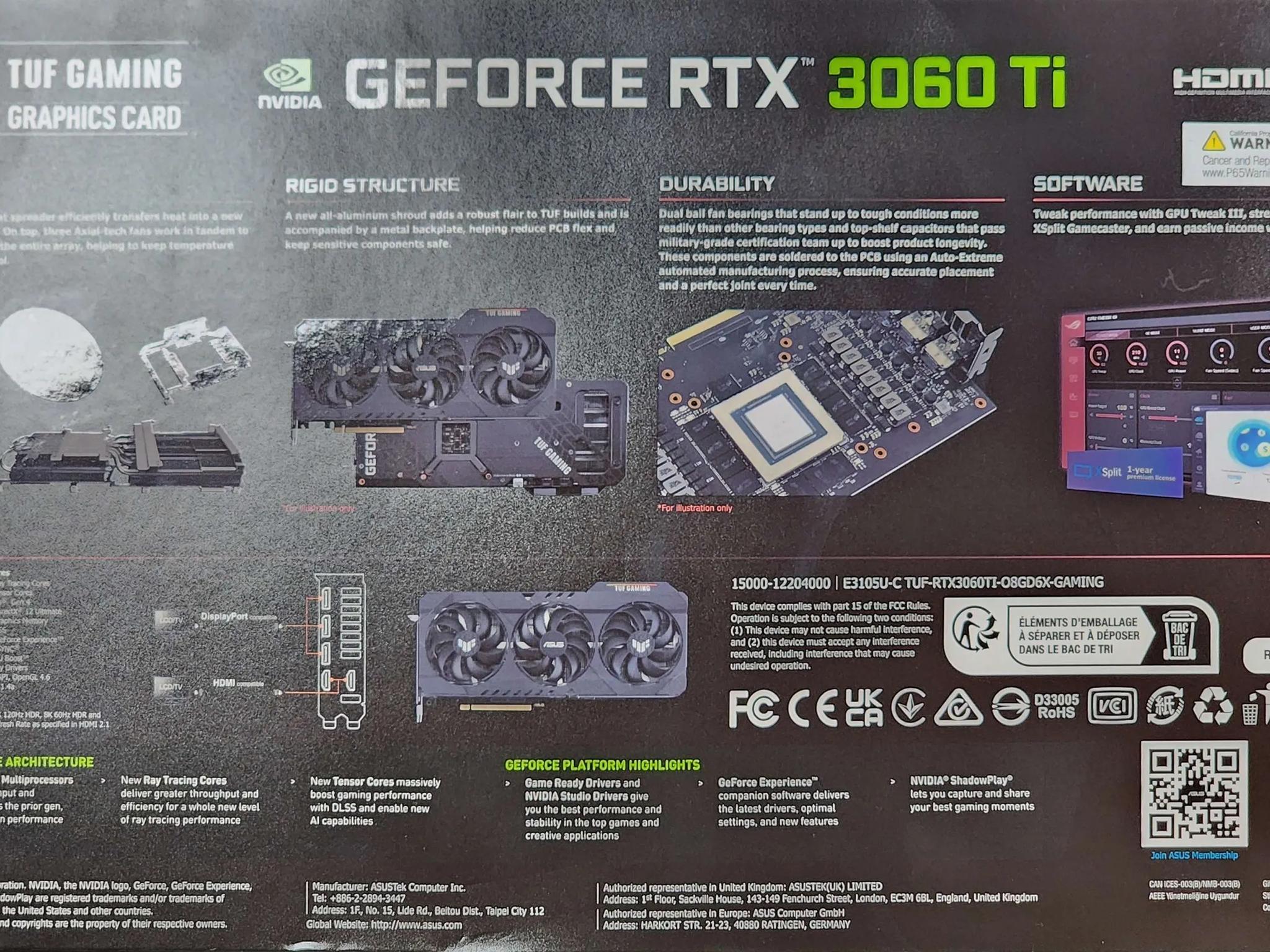 TUF Dominator RTX 3060 Ti: Unleash Gaming Powerhouse
