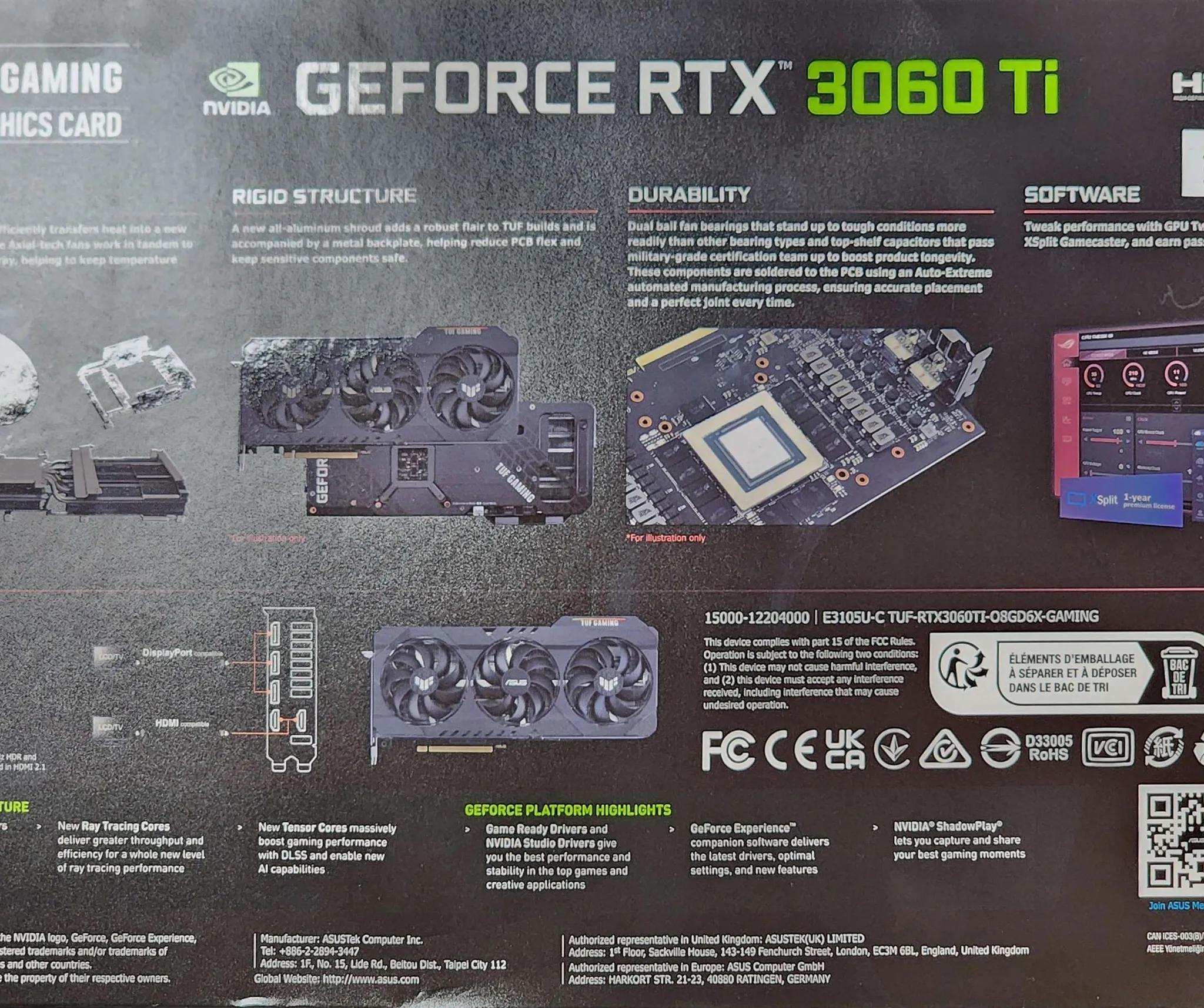 TUF Dominator RTX 3060 Ti: Unleash Gaming Powerhouse
