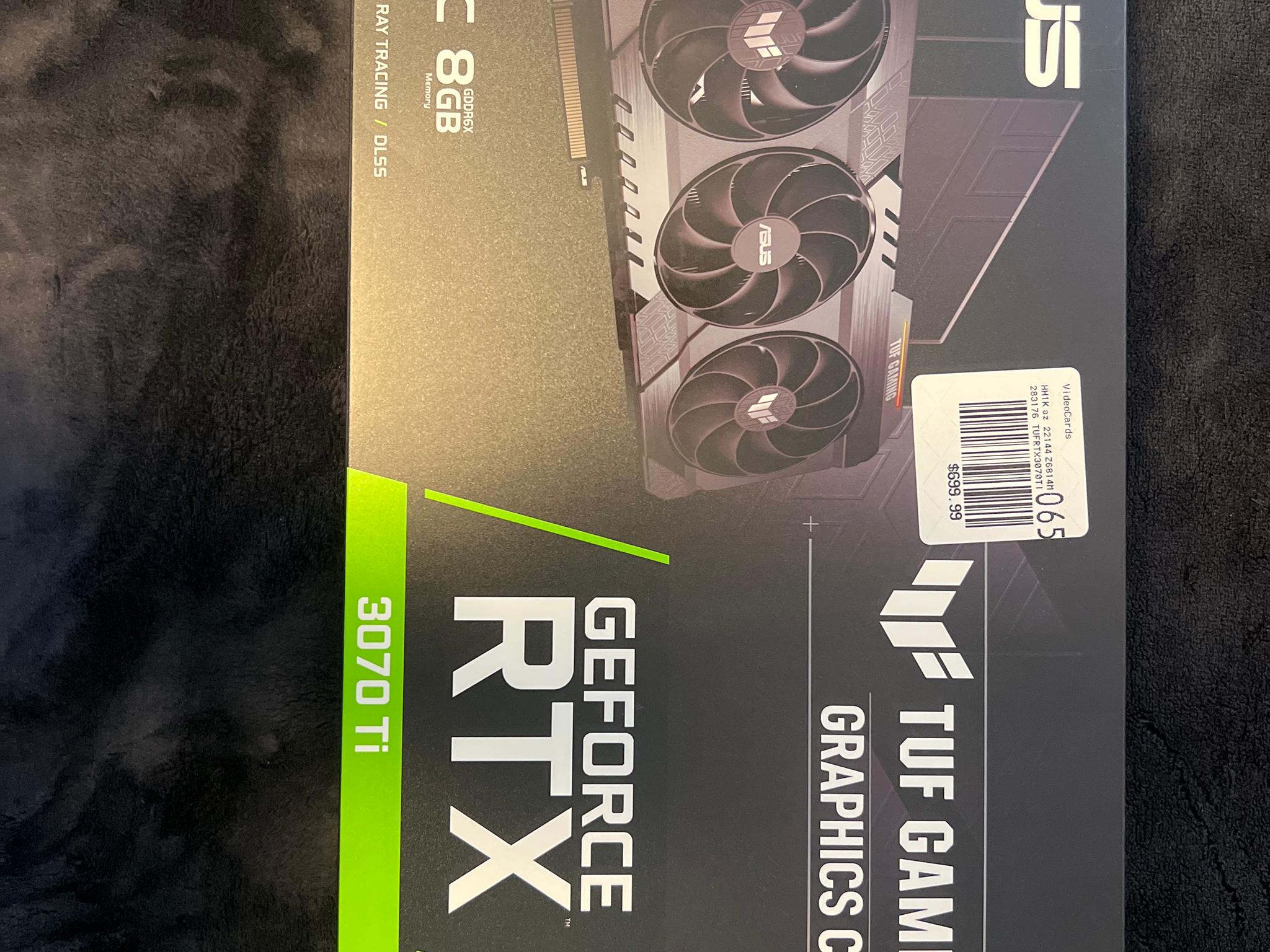 Asus Tuf 3070 Ti 8GB