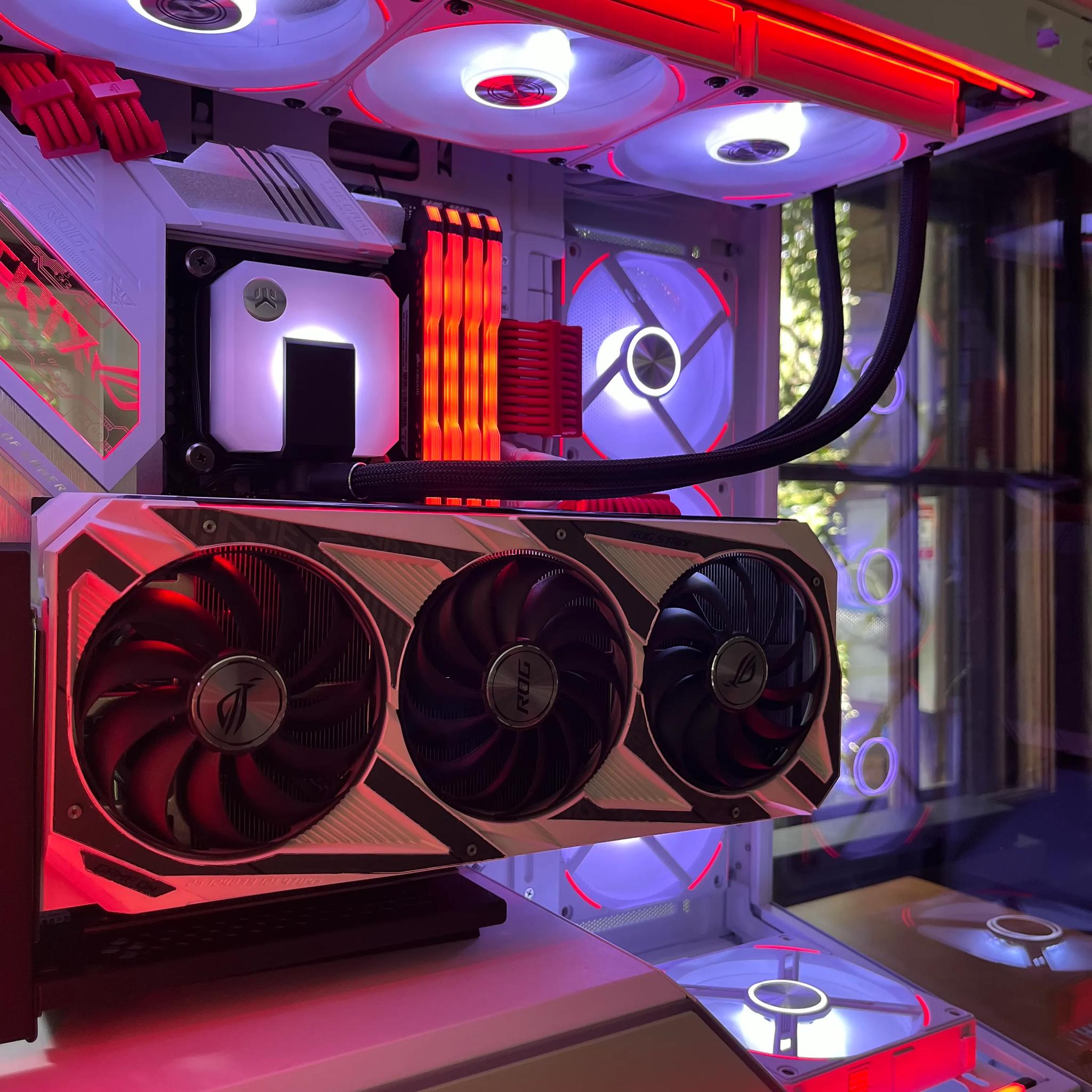 Big Red - 3080 / 12700k / B.Die 32GB OC DDR4 / 2TB Gen 3 NVMe Custom Gaming PC