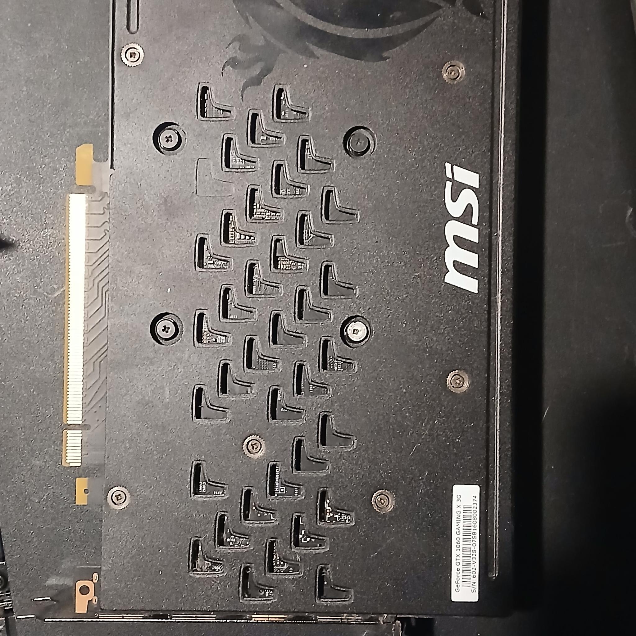 MSI GeForce GTX 1060 GAMING X 3G