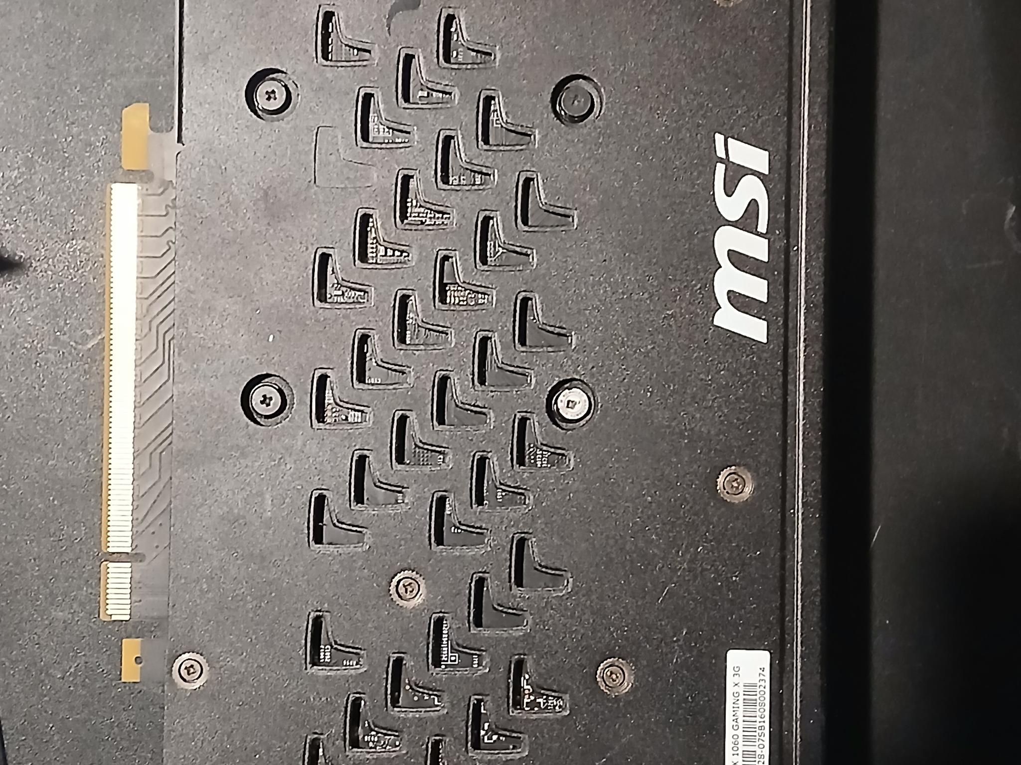 MSI GeForce GTX 1060 GAMING X 3GB