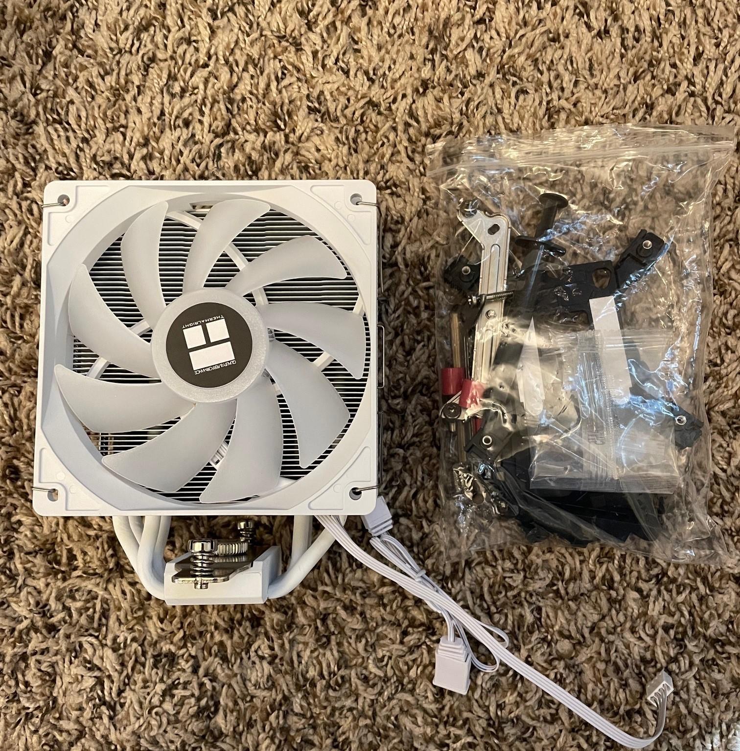 Virtually New Ryzen 5 7500F with Virtually New Thermalright Assassin Spirit 120 EVO (White)