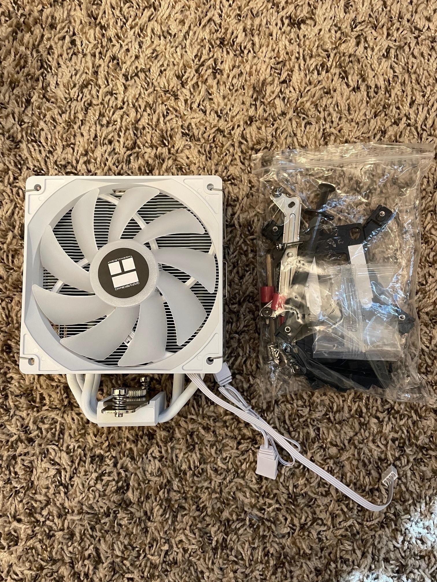 Virtually New Ryzen 5 7500F with Virtually New Thermalright Assassin Spirit 120 EVO (White)