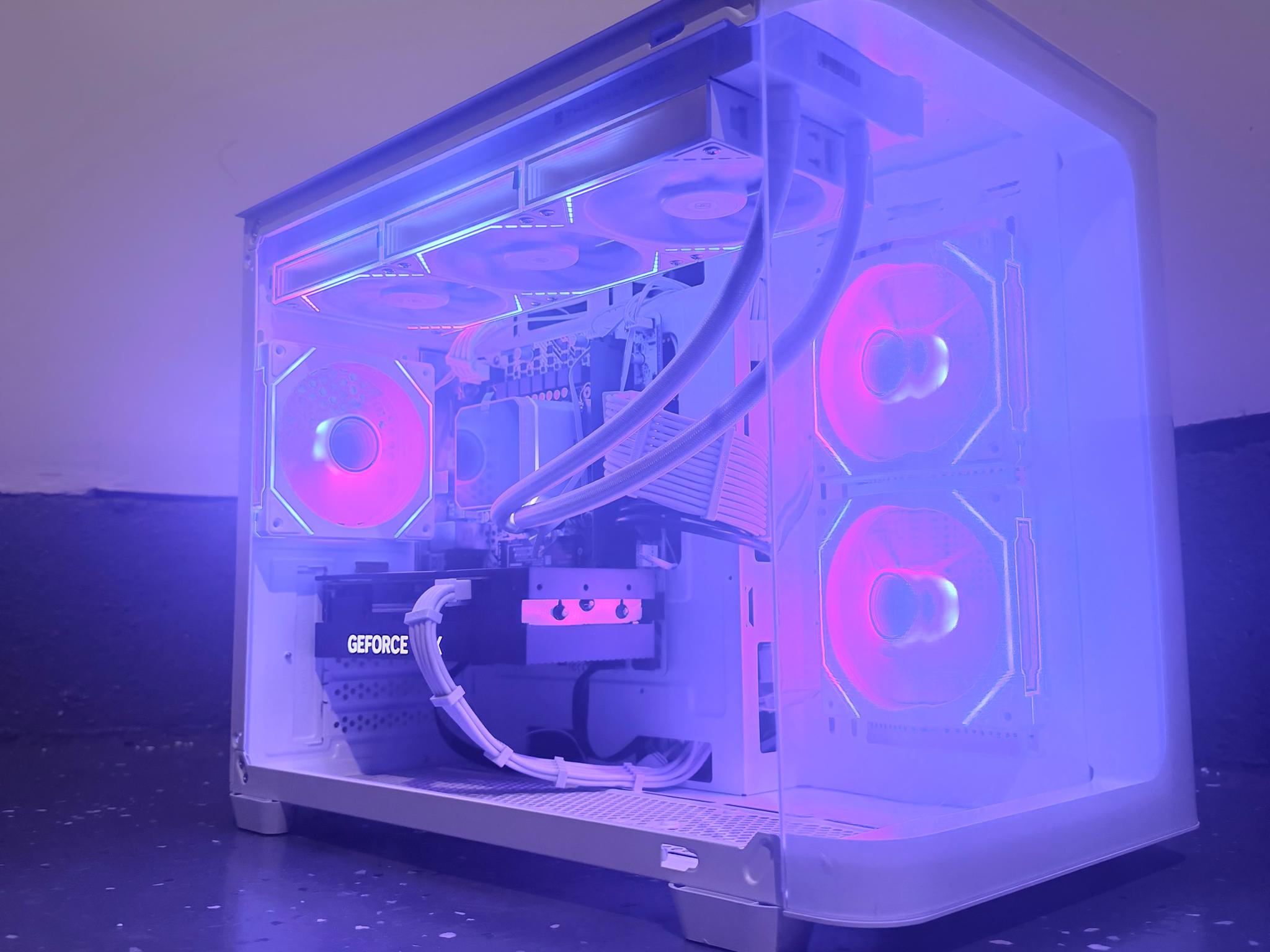 🌕"Lunar Veil"⚪️ | 1440p Gaming | RTX 4070 | i7 12700KF | 16GB DDR5 | 2TB SSD+2GB DRAM | Free Ship
