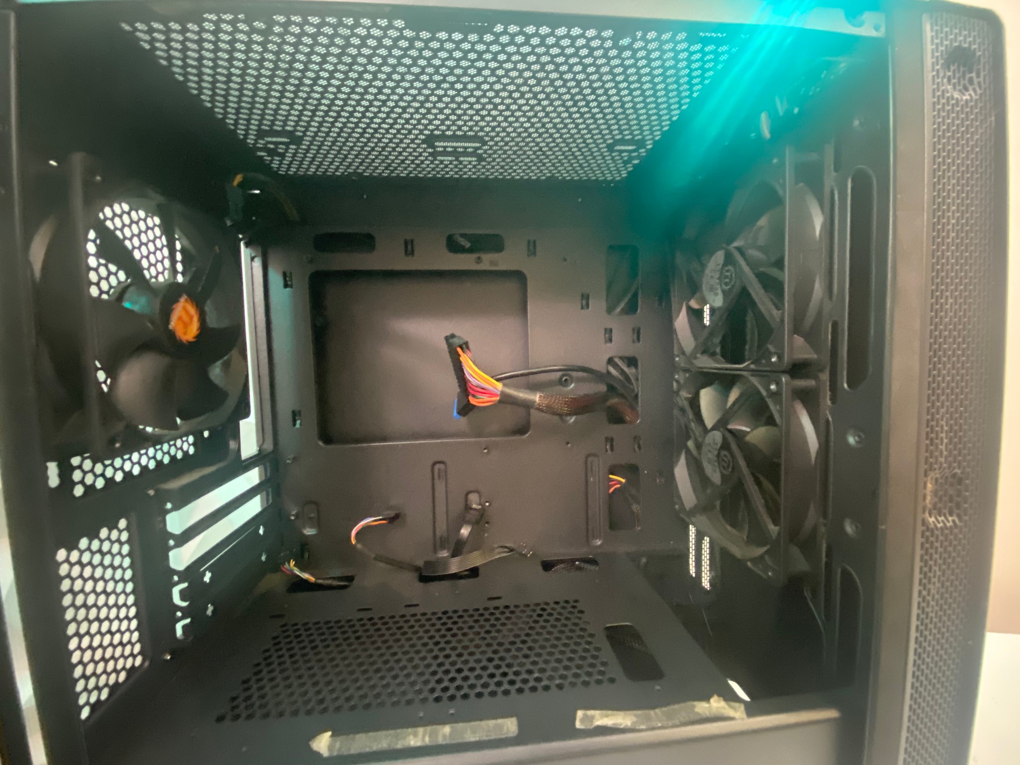 CLX Micro-ATX Case with 500W PSU – Good Condition