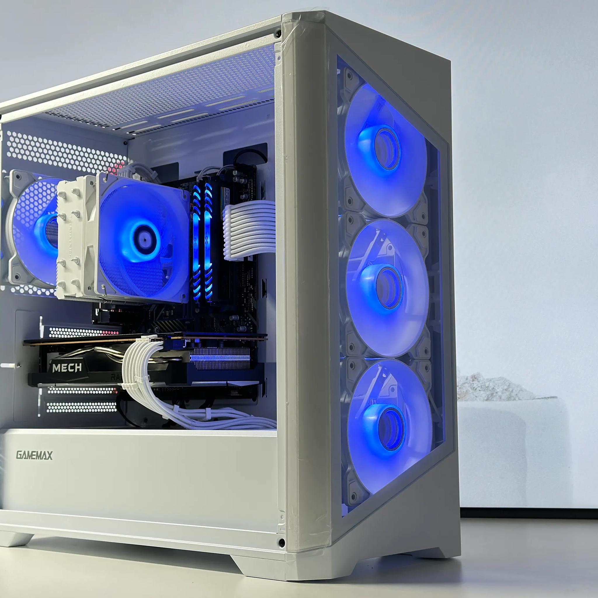🧊Iceberg🧊 AMD RX 6700 XT 12GB🌨️AMD Ryzen 5 5600X 6Core🌨️32GB DDR4🌨️ 1TB SSD NVME