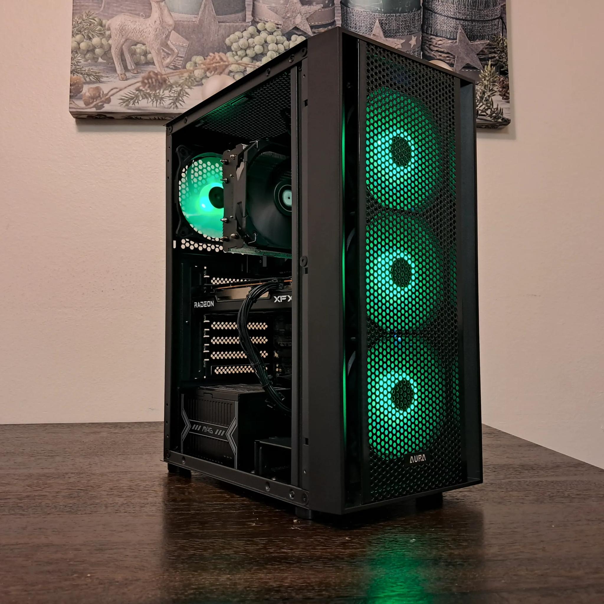 ⚫⚔️1080p Ultra Slayer⚔️⚫ Radeon RX 6650 XT 8GB | Intel Core i5-10400 | 1TB SSD