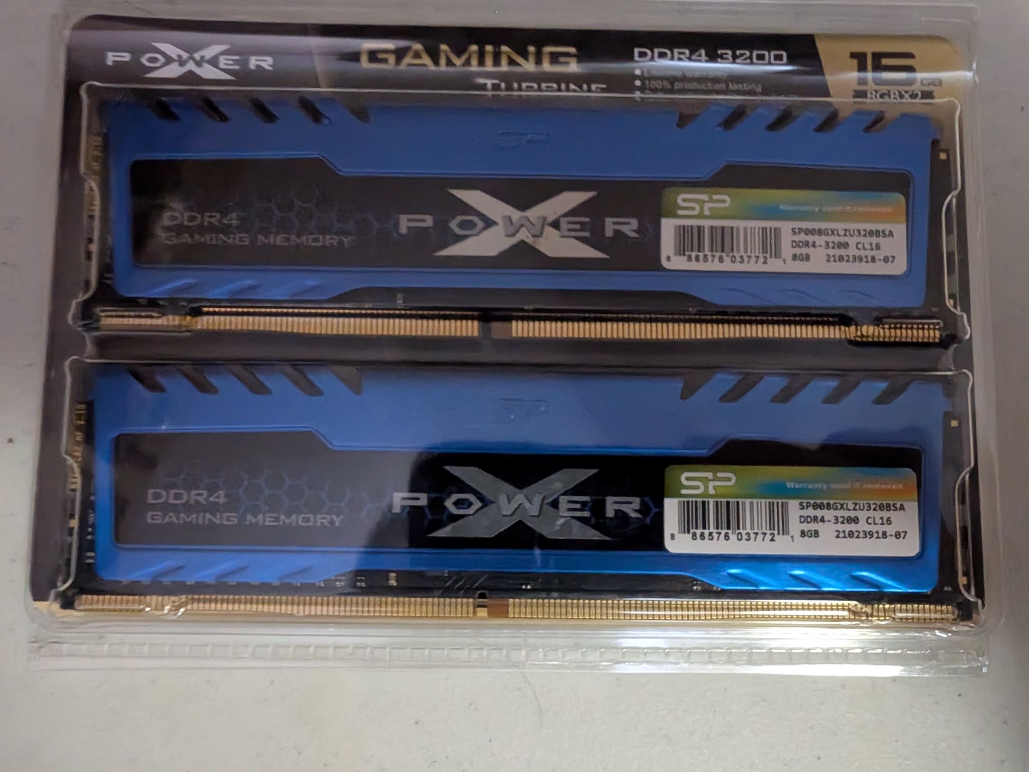 [Used] Silicon Power XPOWER Turbine 16GB (2x8GB) DDR4 RAM Kit