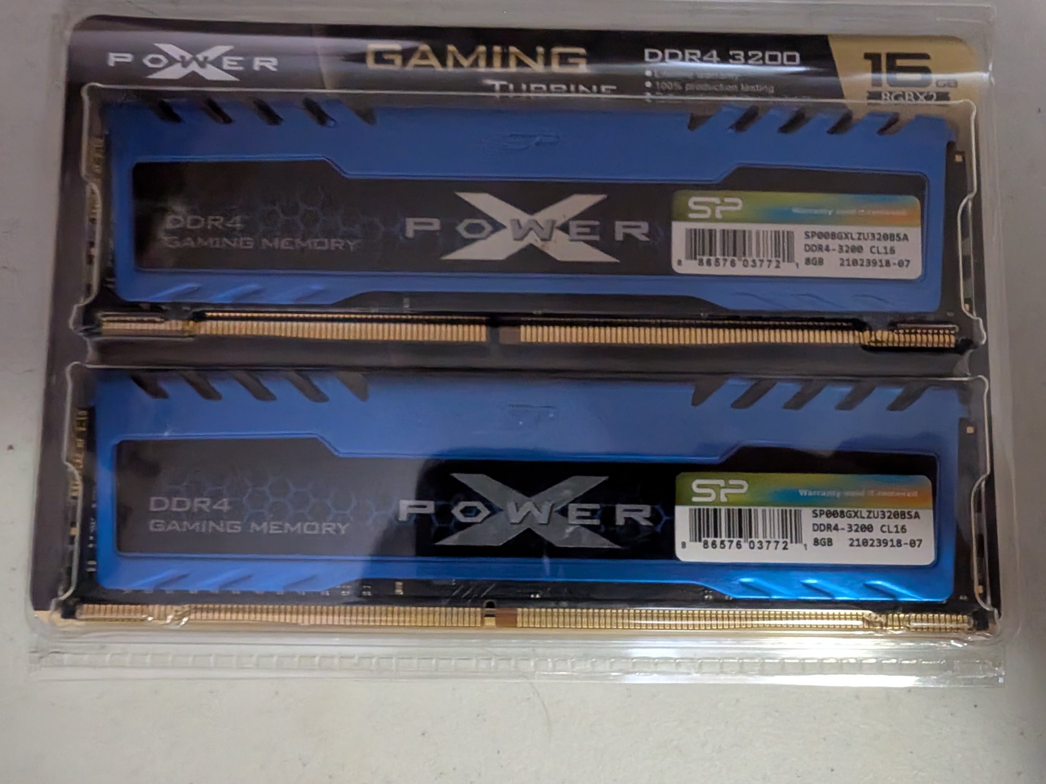[Used] Silicon Power XPOWER Turbine 16GB (2x8GB) DDR4 RAM Kit