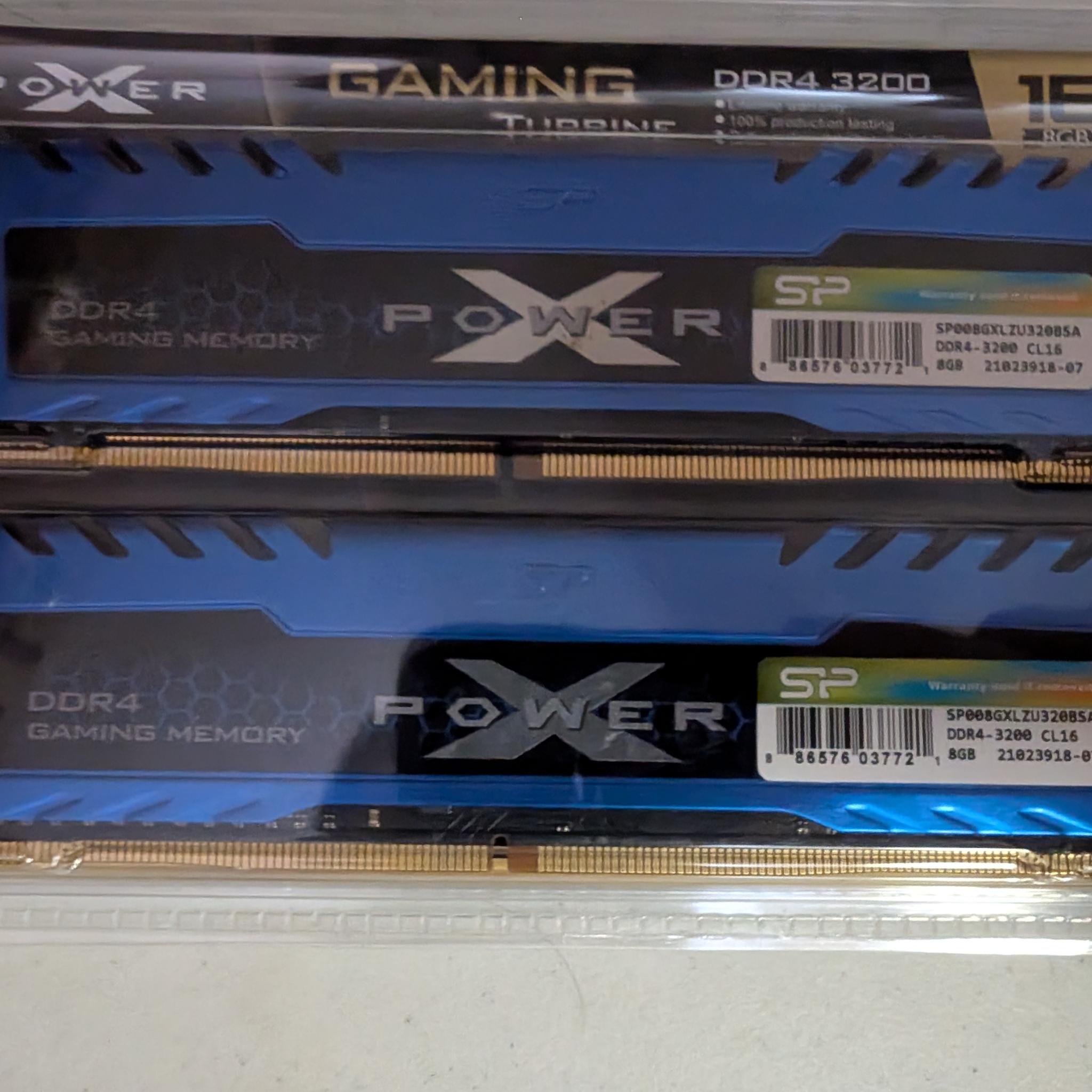 [Used] Silicon Power XPOWER Turbine 16GB (2x8GB) DDR4 RAM Kit