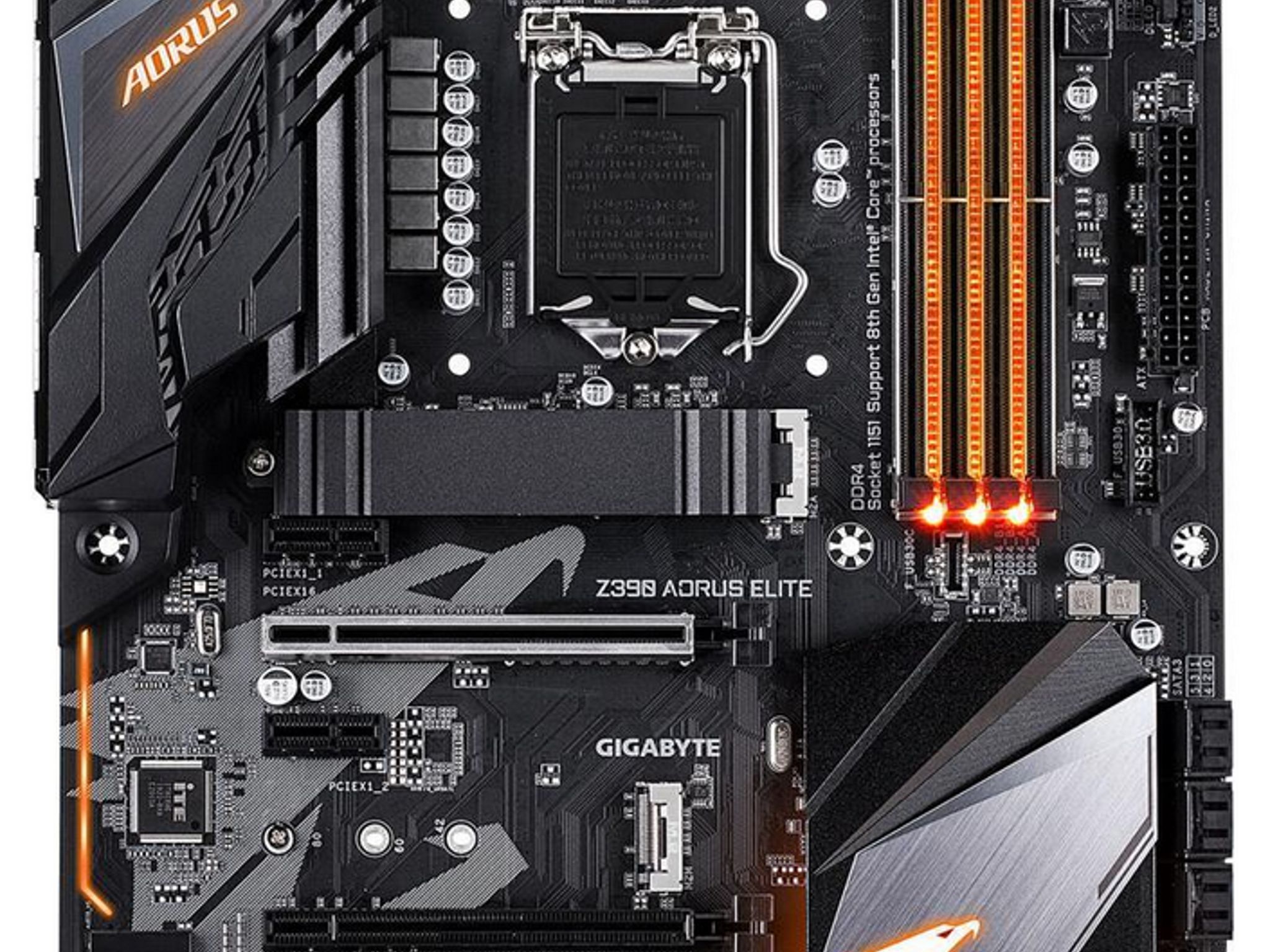 NEW! GIGABYTE AORUS ELITE LGA 1151 Intel Z390 ATX Intel Motherboard