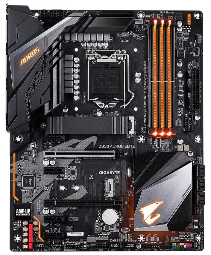 NEW! GIGABYTE AORUS ELITE LGA 1151 Intel Z390 ATX Intel Motherboard