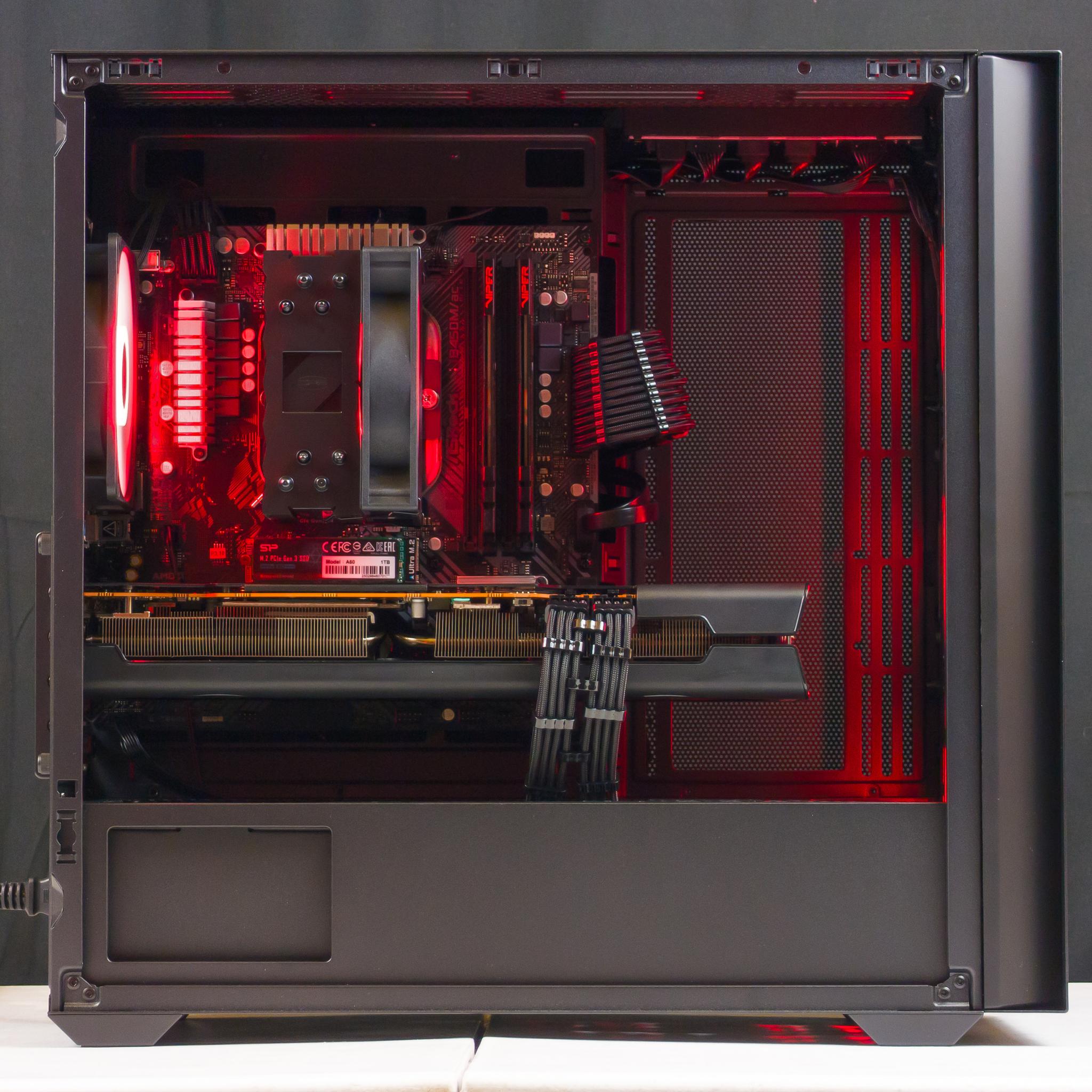 ❤️🖤 RX 6800 / Ryzen 7 3700X / 32GB Gaming PC 🖤❤️