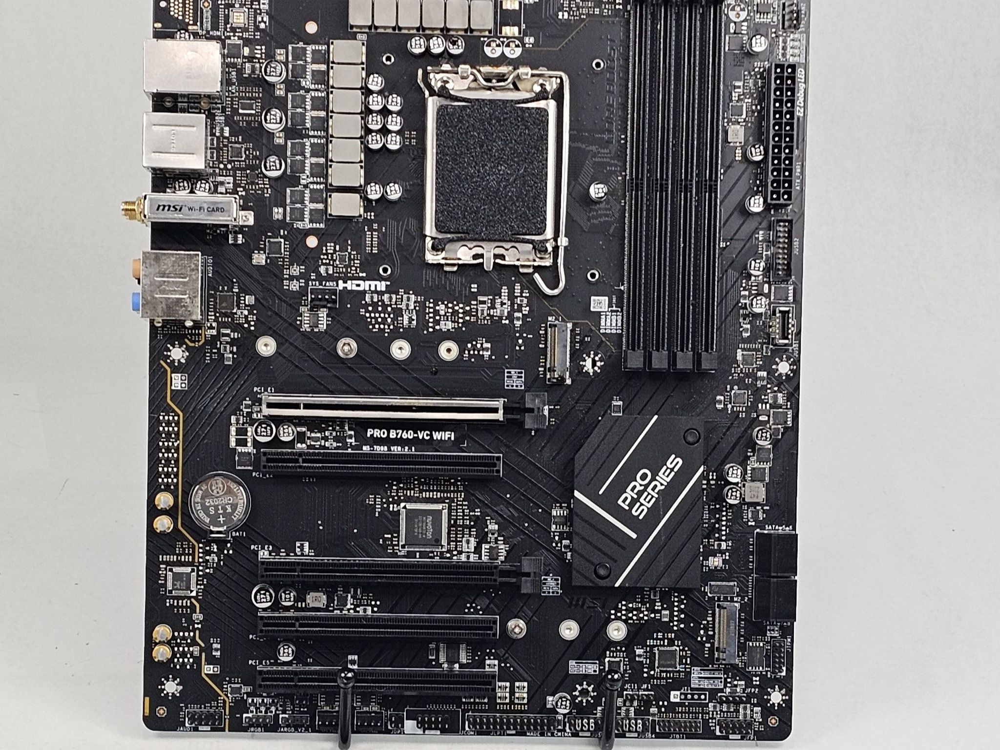 MSI PRO B760-VC WIFI LGA1700 DDR5 ATX Motherboard