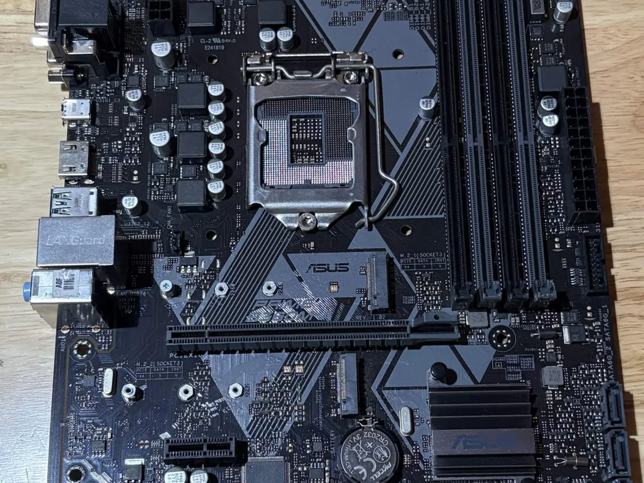 FP/NW ASUS PRIME B360M-A