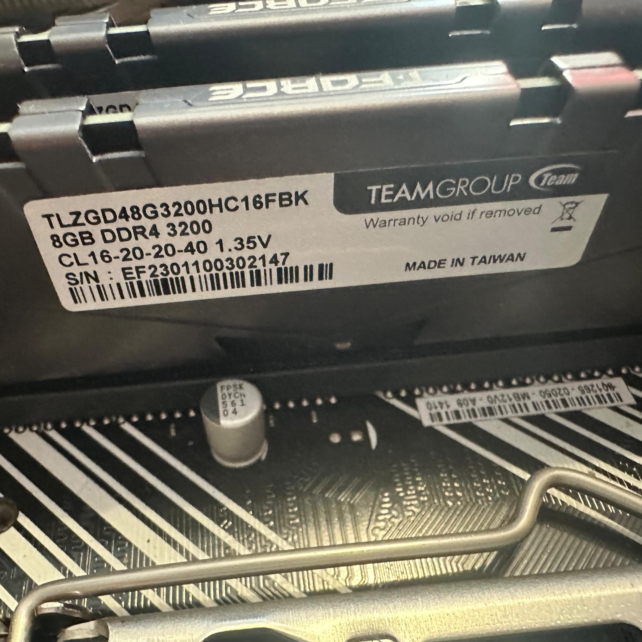 PC Part Bundle 10600k, Motherboard, and 16gb Ram
