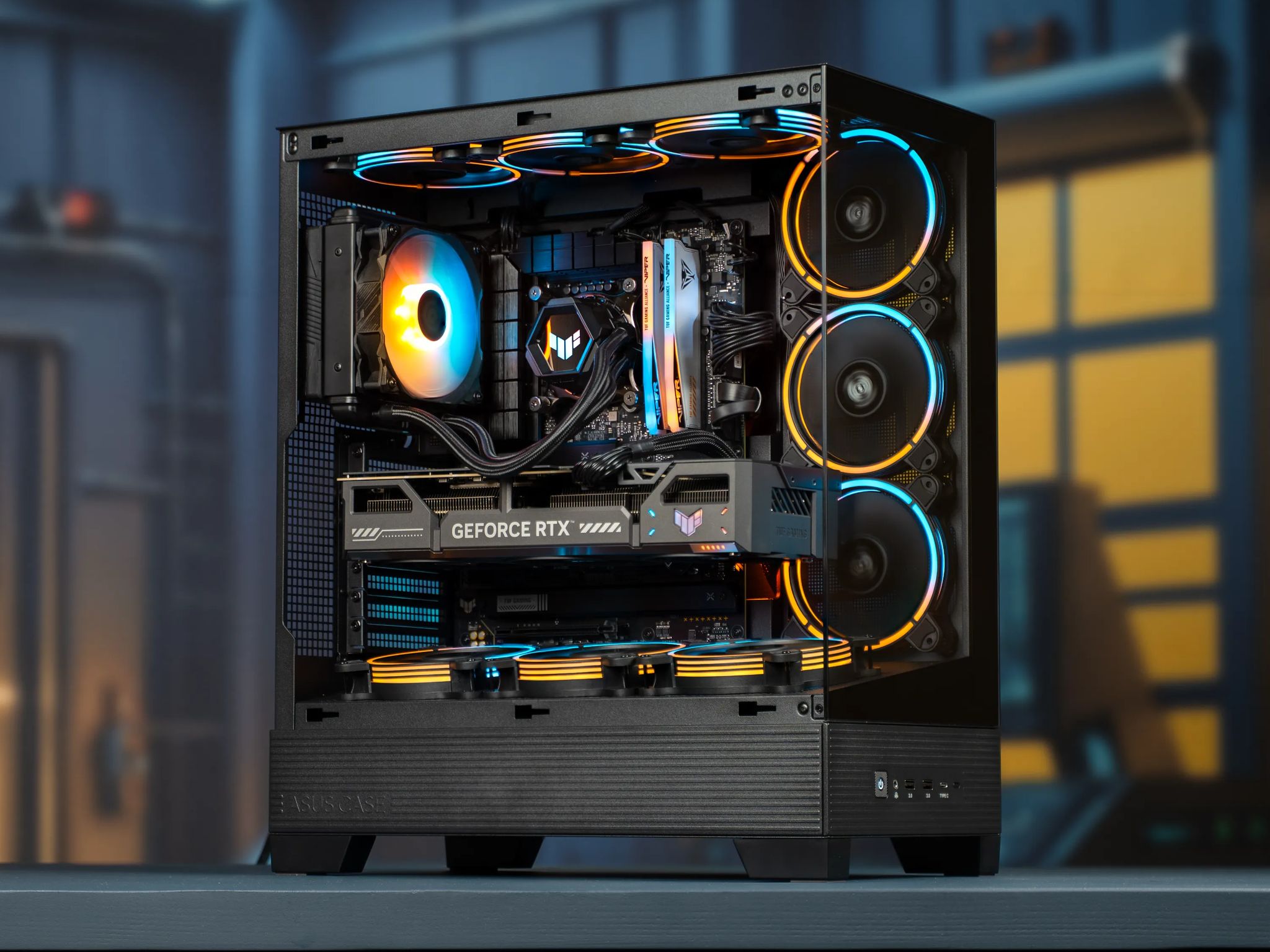 “Darcware ATF” RTX 5070 Ti Intel Core i9 14900K 32GB 2TB Windows 11 Workstation Gaming PC