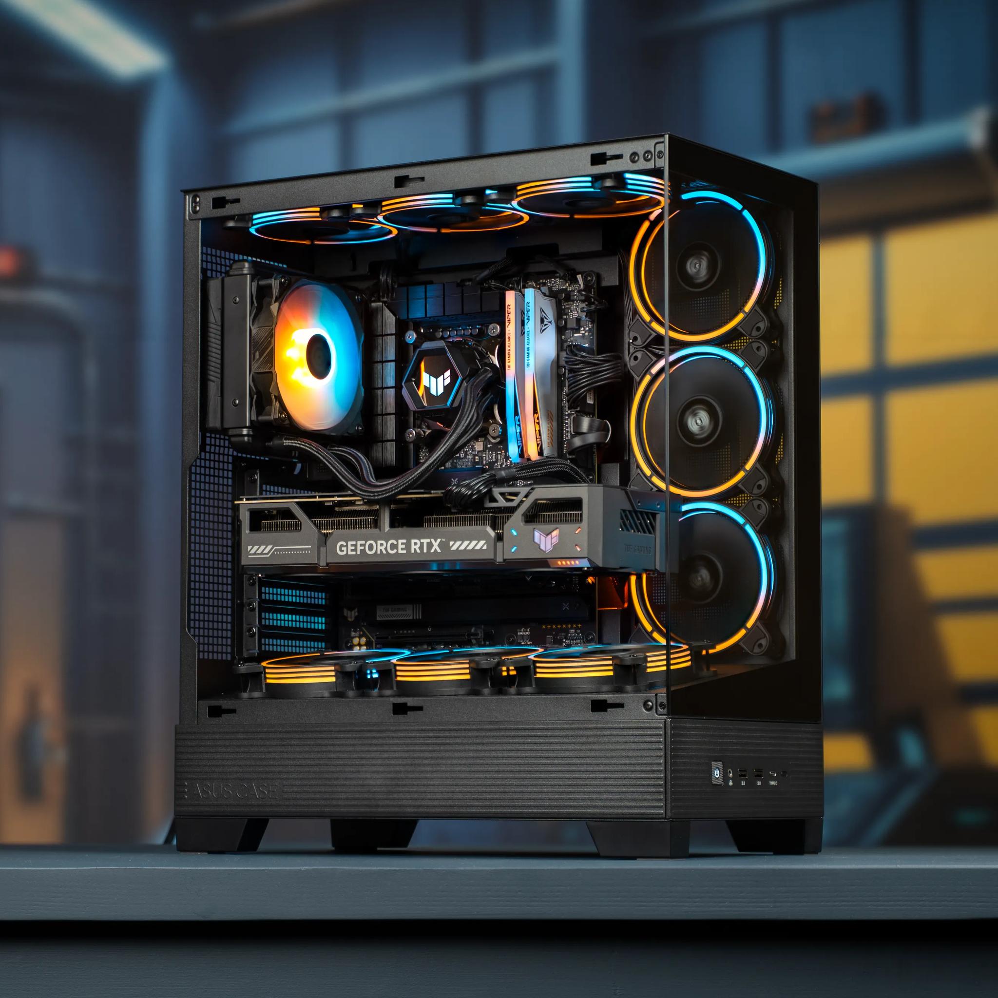 “Darcware ATF” RTX 5070 Ti Intel Core i9 14900K 32GB 2TB Windows 11 Workstation Gaming PC