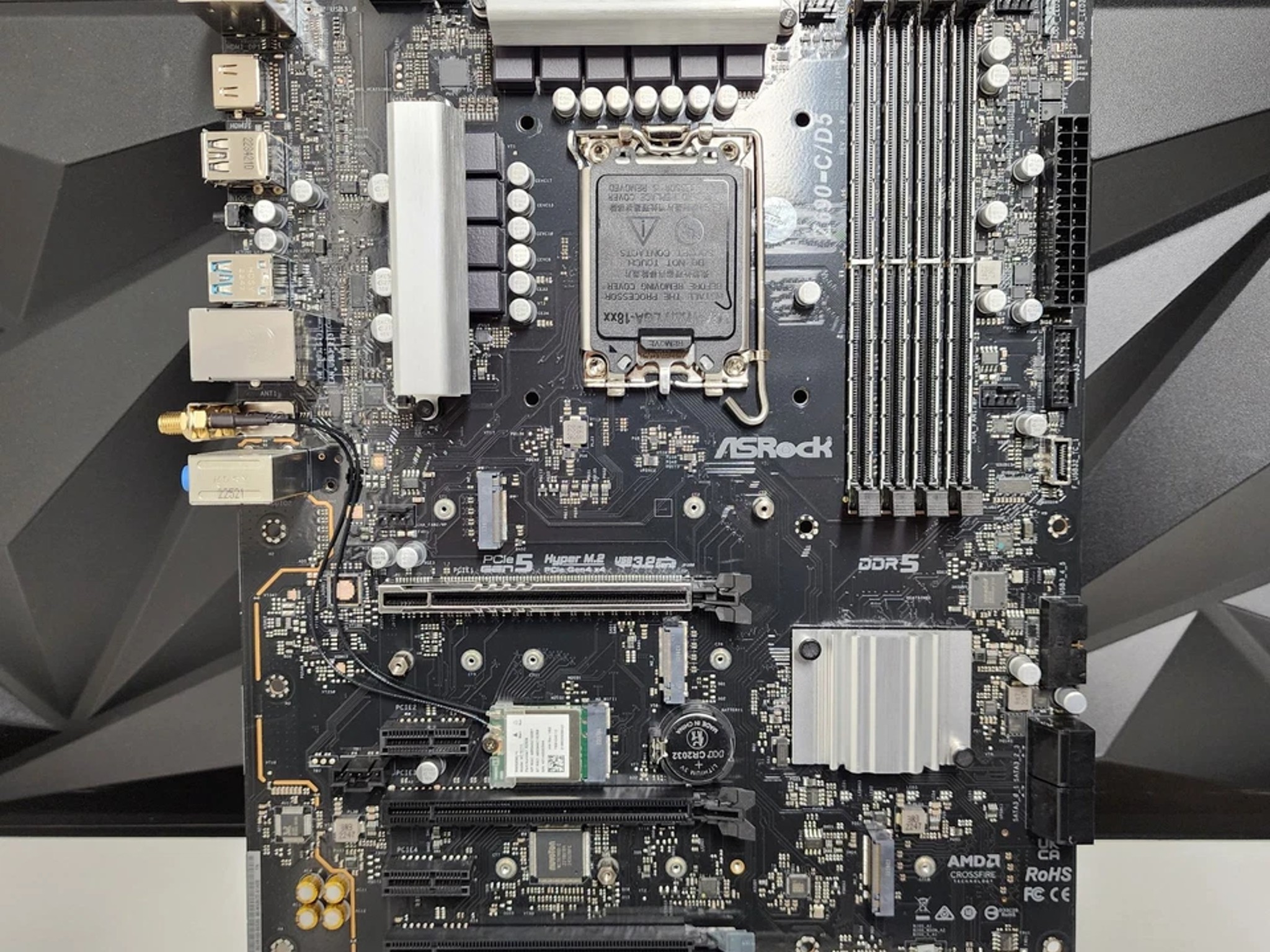 UPDATED BIOS ASROCK Z690-C/D5 WIFI DDR5 LGA1700 ATX MOTHERBOARD