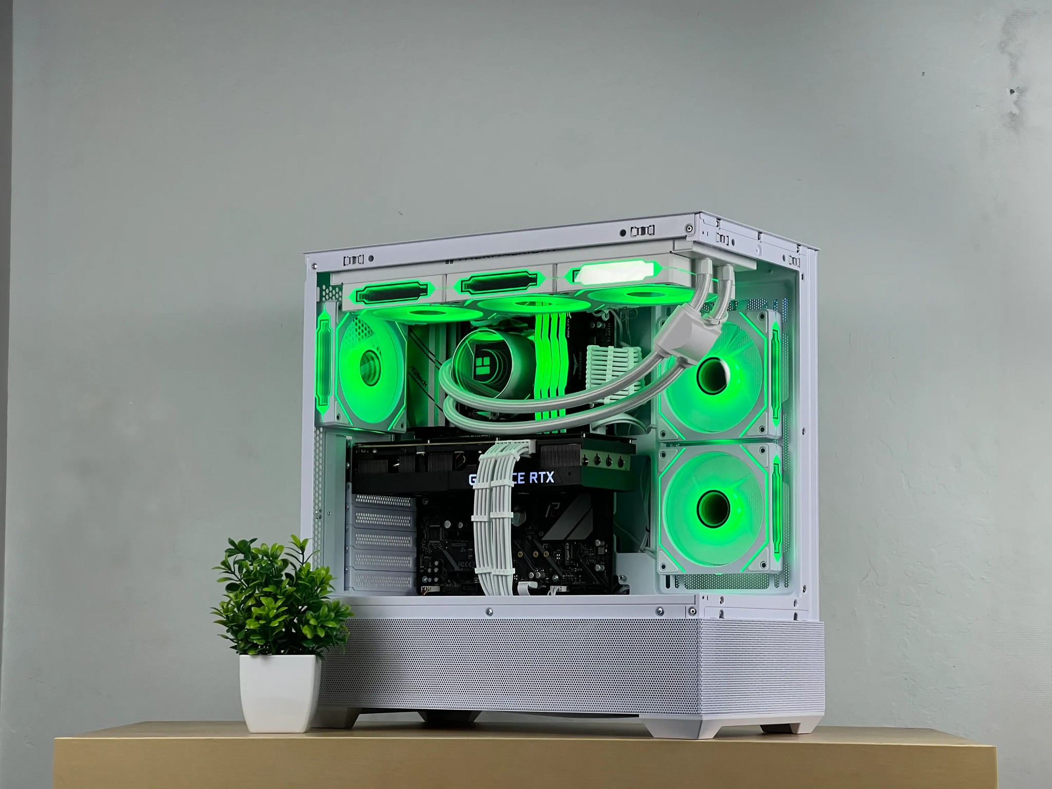 🧊1440P Gaming PC // RTX 3080 10GB // Ryzen 7 5700X // 1TB NVMe SSD // 32GB RAM | WiFi + ...