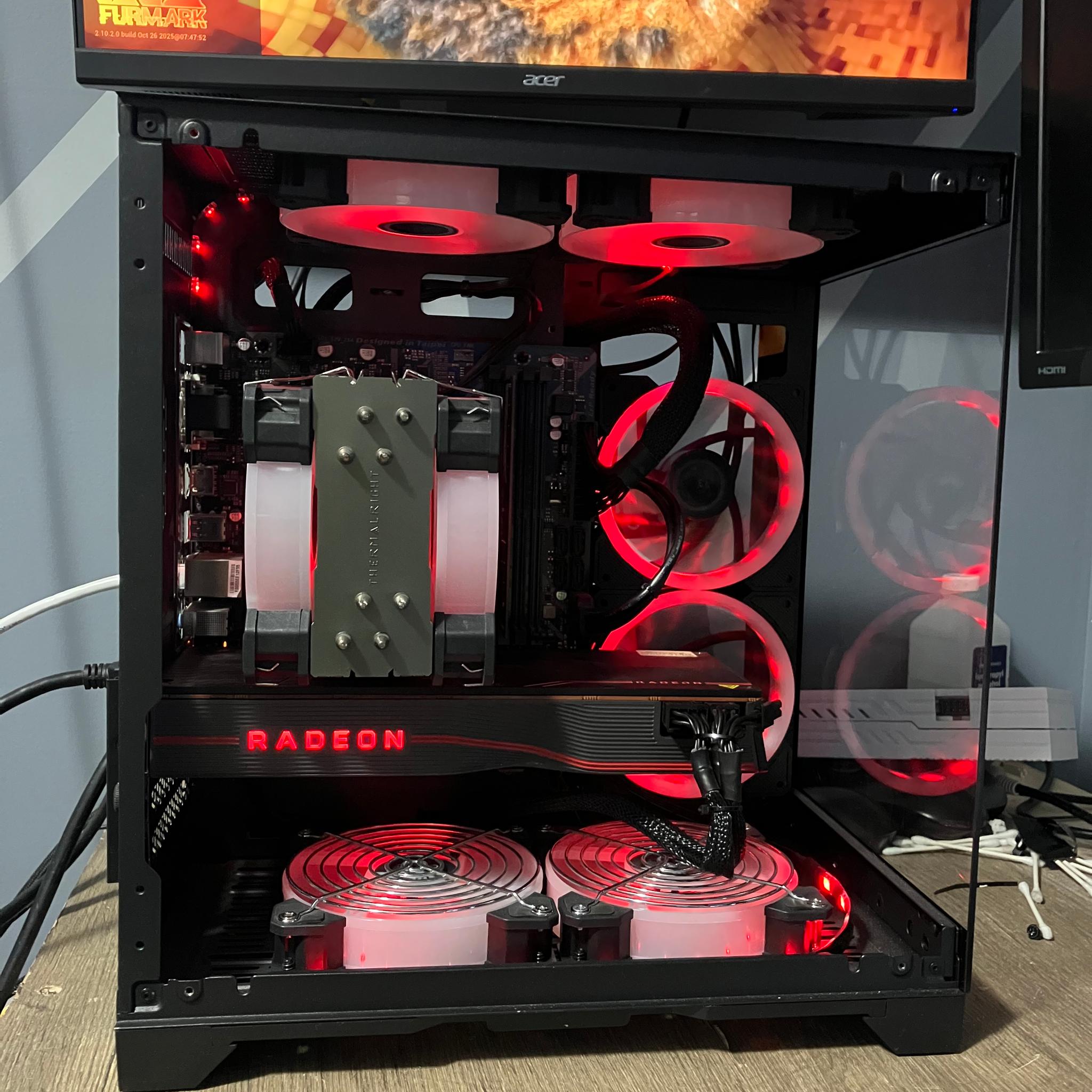 i7-9700 | RX 5700 XT | 16 GB Ram | 512 GM NVMe | 600W PSU | Win 11 Pro | RGB | Tempered Glass