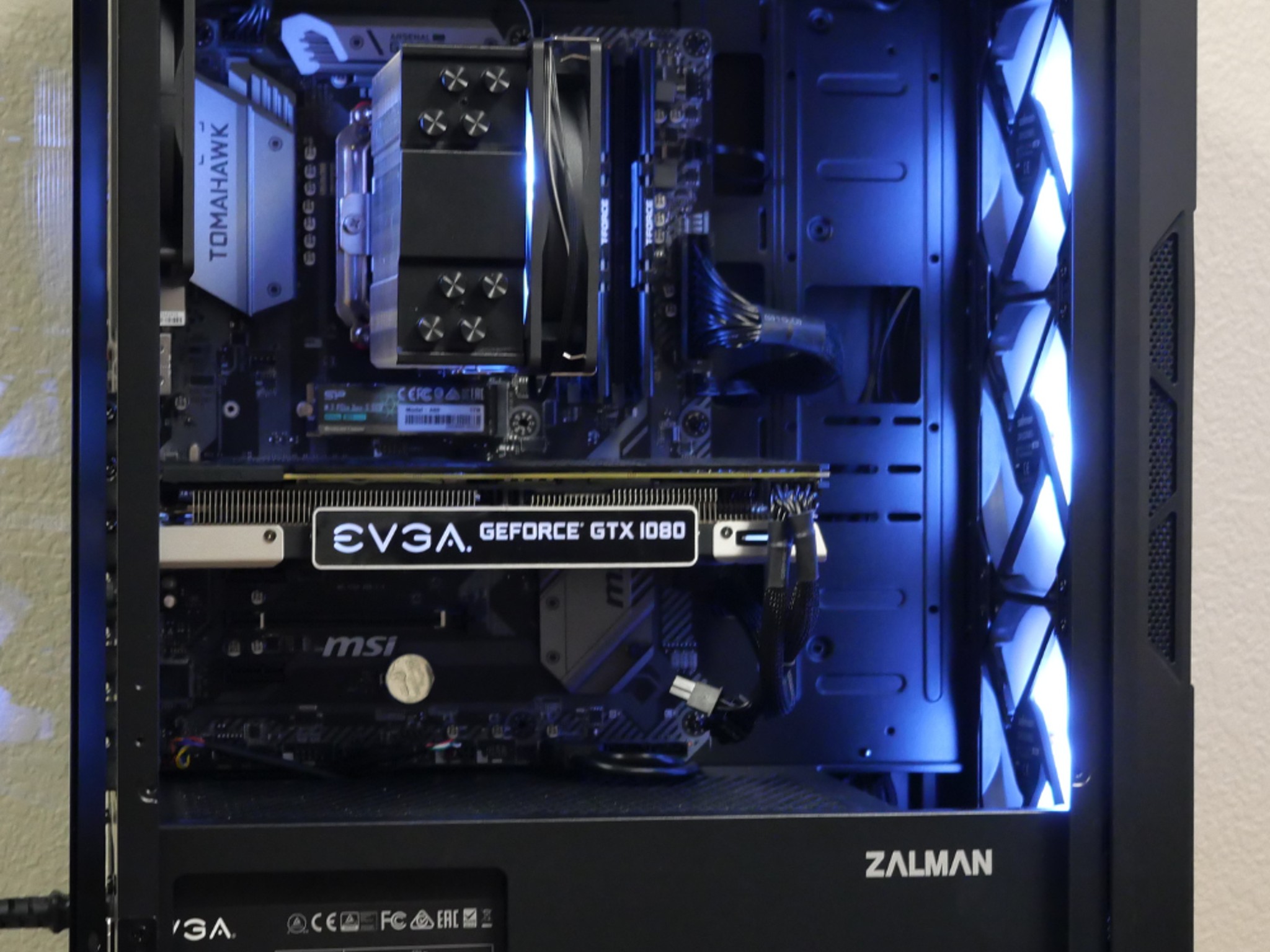 Ryzen 5 5500 - EVGA GeForce GTX 1080 - T-Force 16gb DDR4 3600MHz - 1TB NVMe SSD