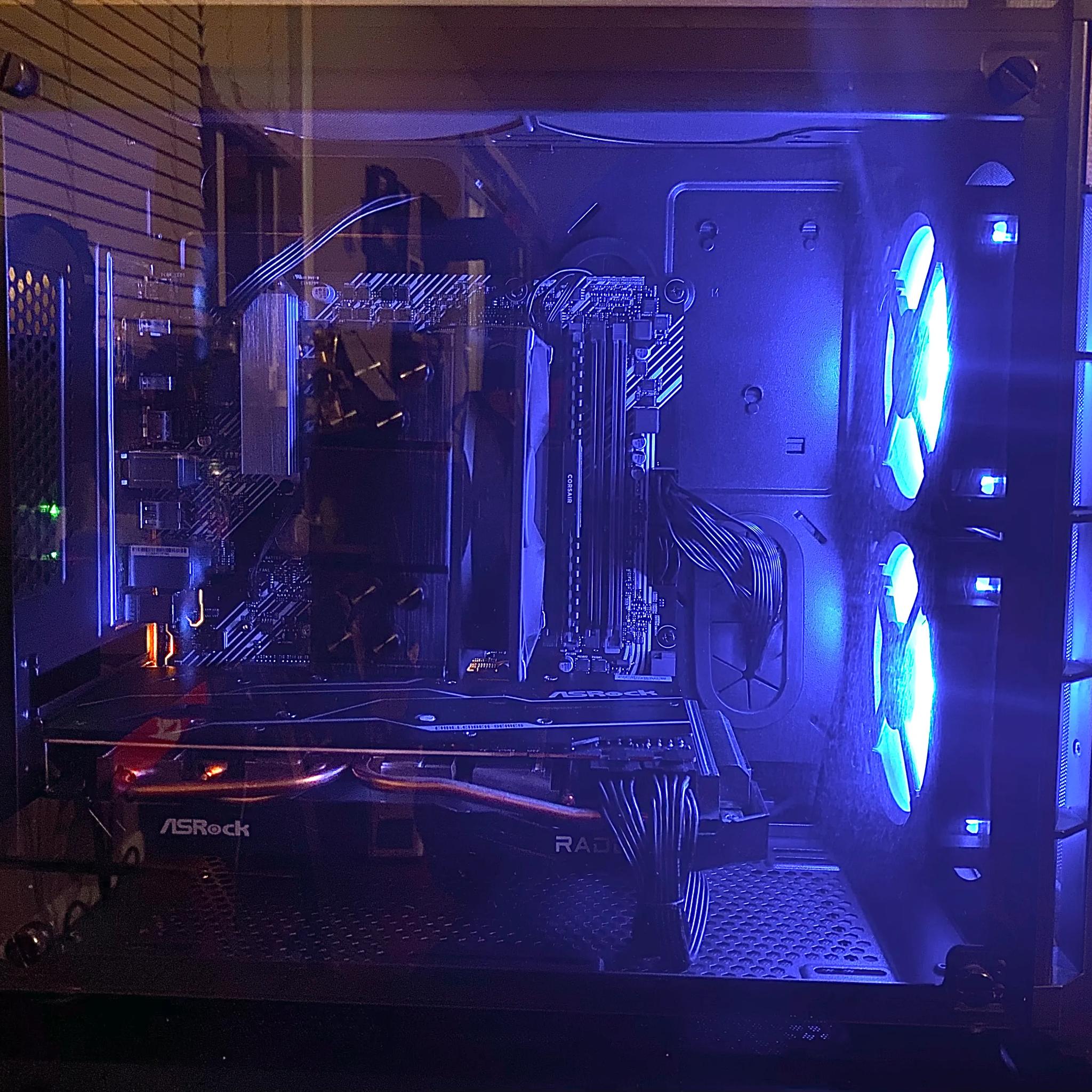 Ryzen 5 5600G, rx 6700xt, 16gb ram, 500gb SSD Gaming PC