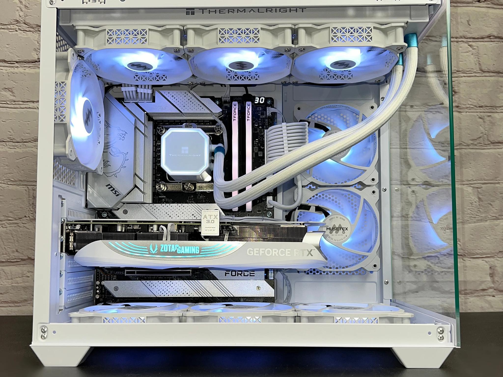 Intel 13600K RTX 4070 TI 32GB DDR5 2.5TB M.2 SSD Wifi 6E Bluetooth Win 11 Pro Gaming/Streaming PC