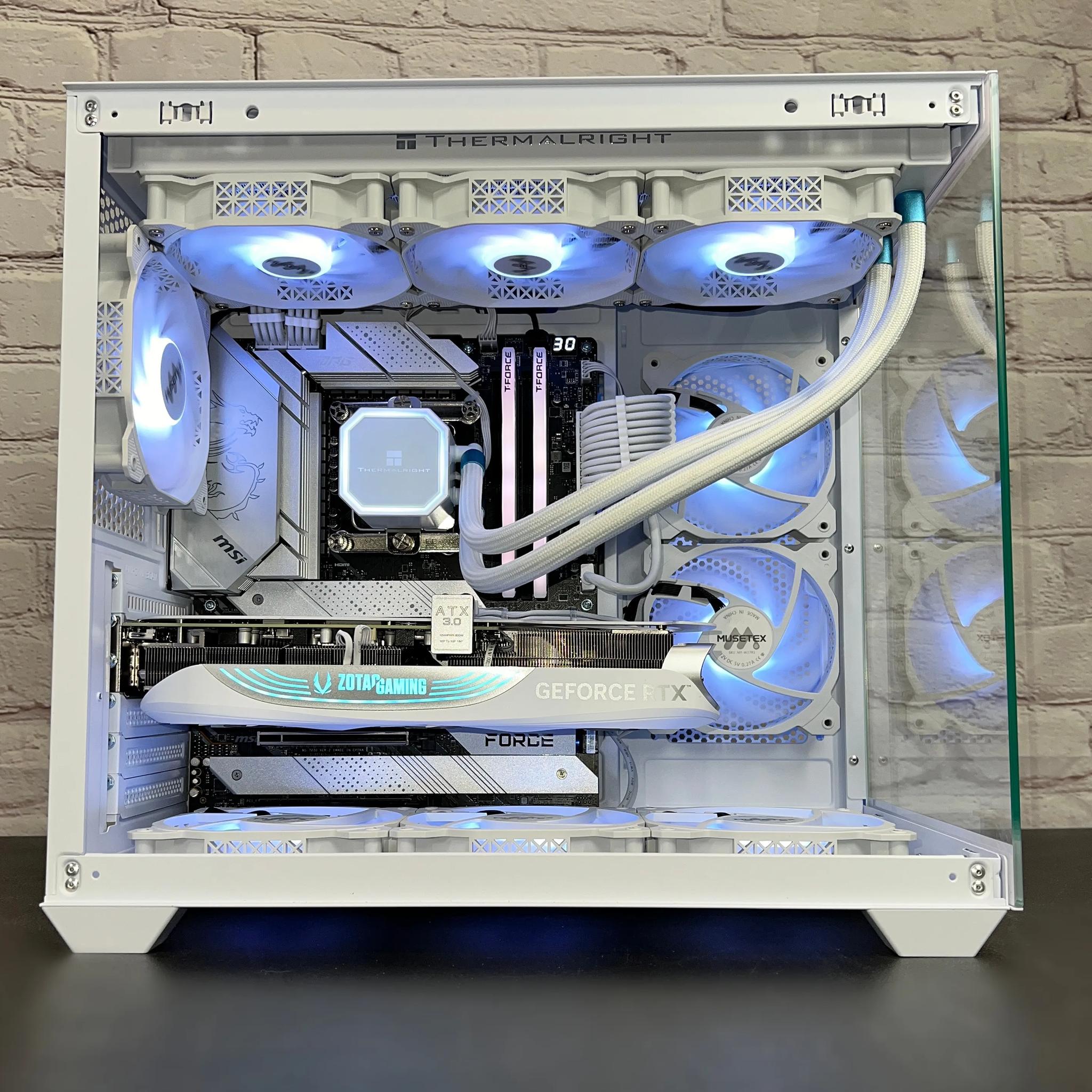 Intel 13600K RTX 4070 TI 32GB DDR5 2.5TB M.2 SSD Wifi 6E Bluetooth Win 11 Pro Gaming/Streaming PC