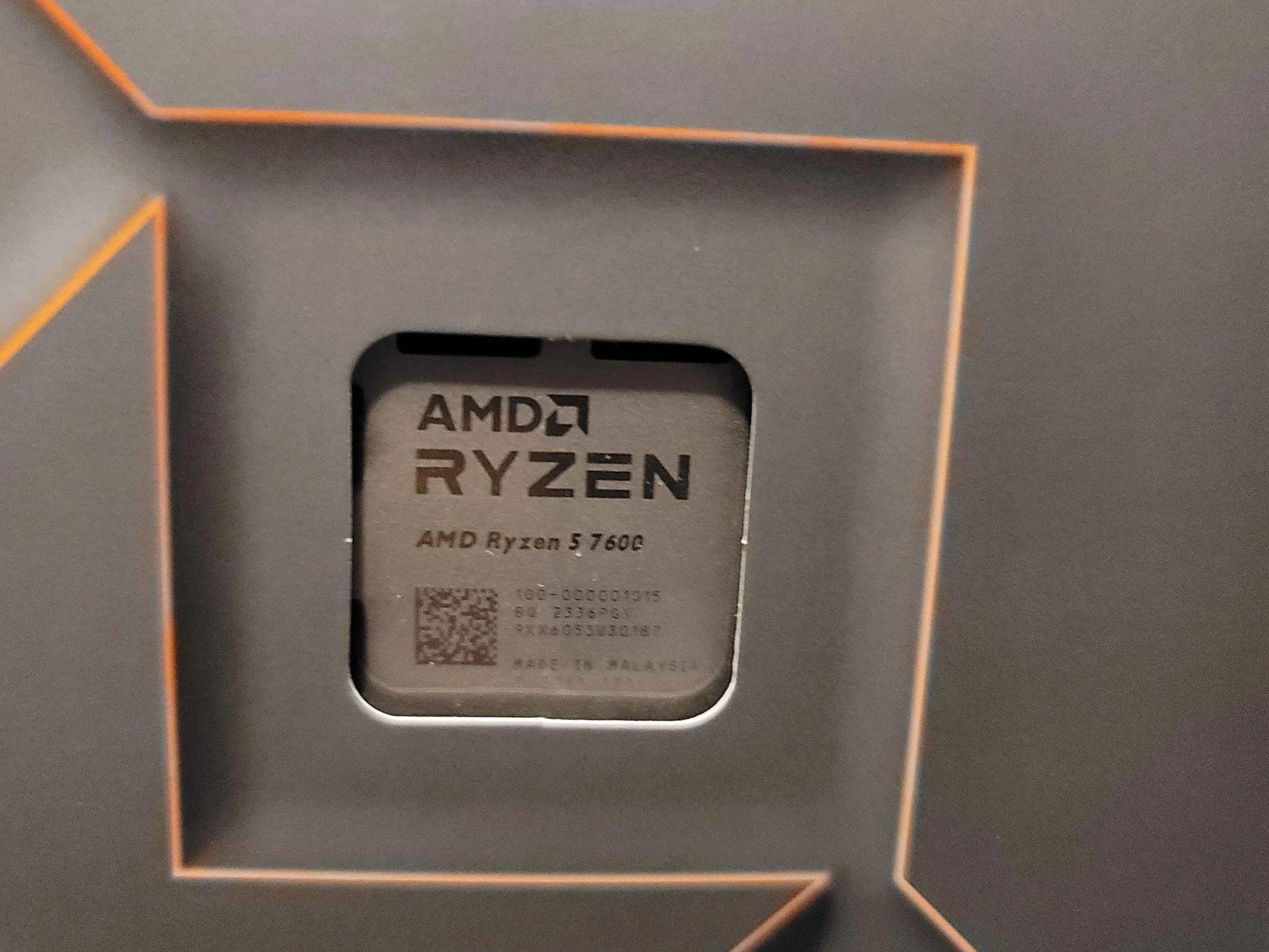 AMD Ryzen 5 7600 Opened Never Used. AM5