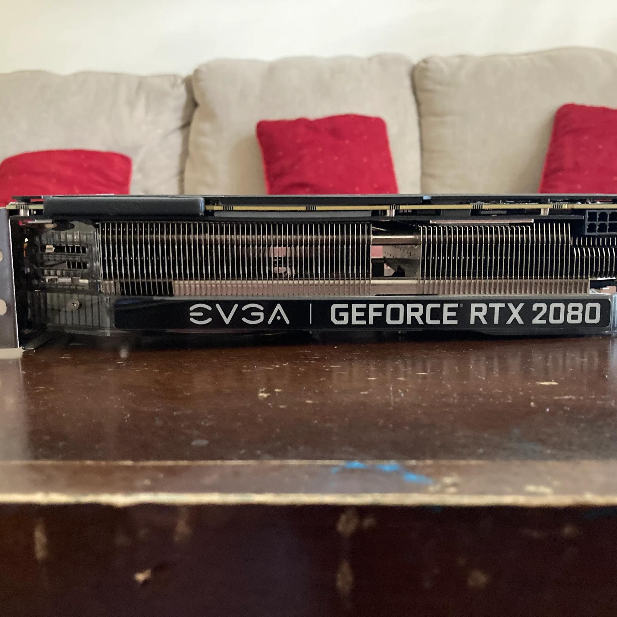 EVGA GeForce RTX 2080 8 GB XC BLACK EDITION GAMING Video Card