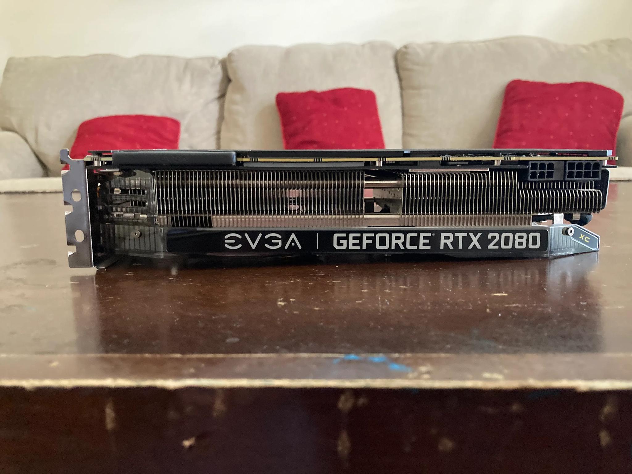EVGA GeForce RTX 2080 8 GB XC BLACK EDITION GAMING Video Card