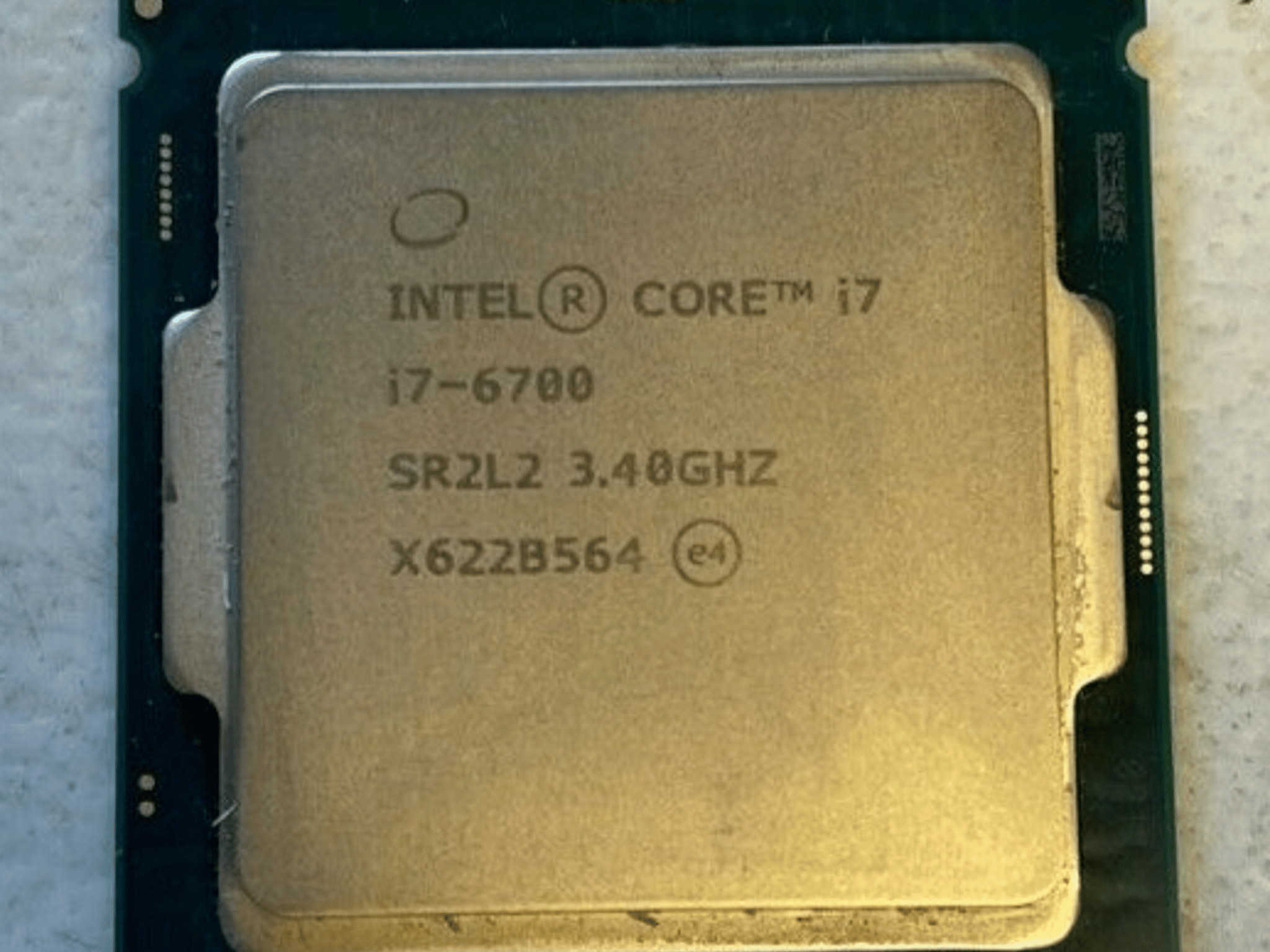 Intel Core i7-6700 CPU @ 3.40GHz