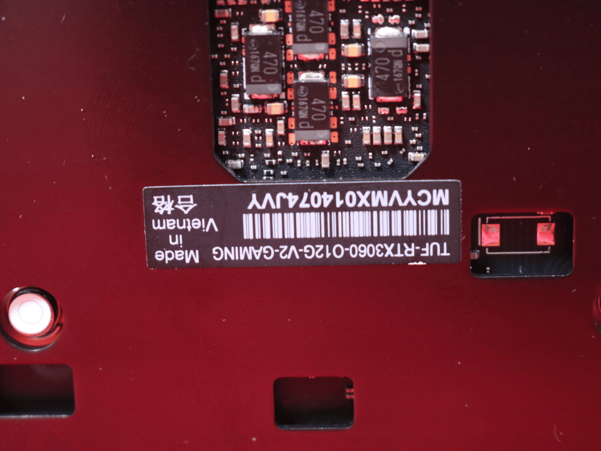 *AS IS/FOR REPAIR* ASUS TUF Gaming GeForce RTX 3060 OC V2 12GB GDDR6 GPU TUF-RTX3060-O12G-V2-GAMING