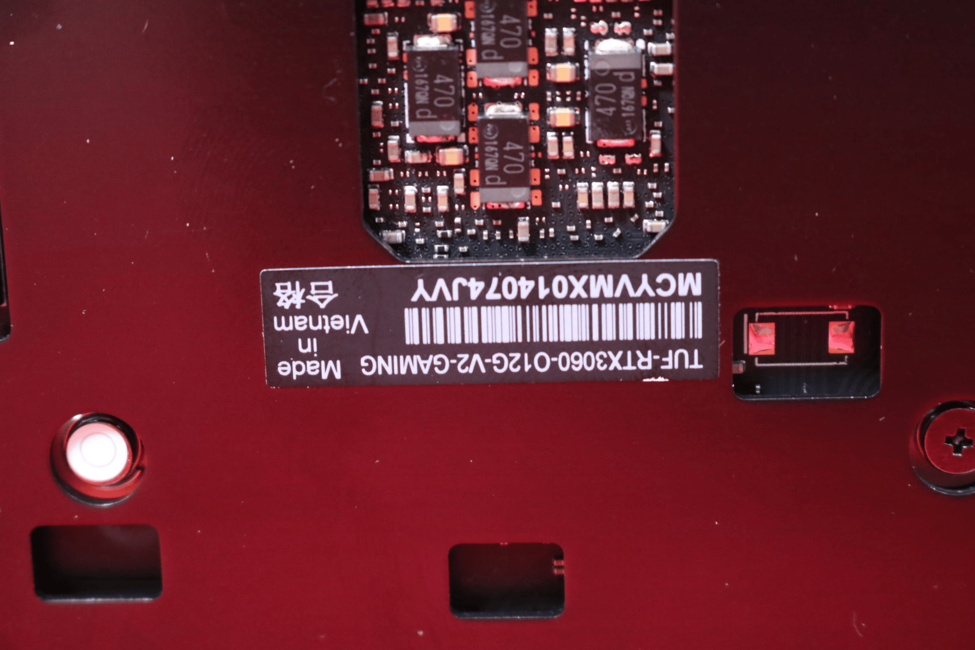 *AS IS/FOR REPAIR* ASUS TUF Gaming GeForce RTX 3060 OC V2 12GB GDDR6 GPU TUF-RTX3060-O12G-V2-GAMING