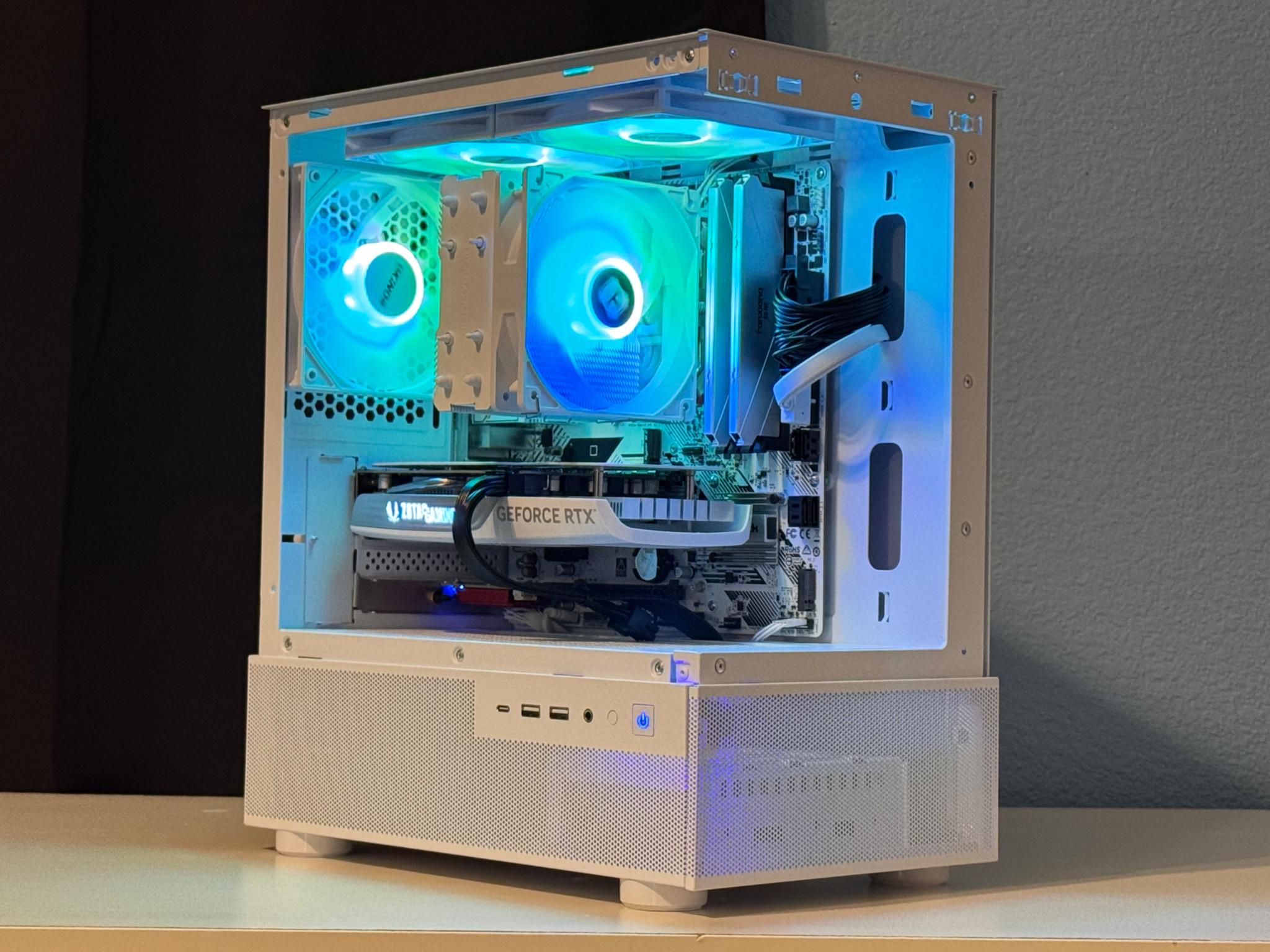 ⬜Whiteout⬜ Ryzen 5 5600 | RTX 4060 8GB White | 16GB Ram 3200mhz | 1TB nVME SSD | Win11 Pro + Wifi