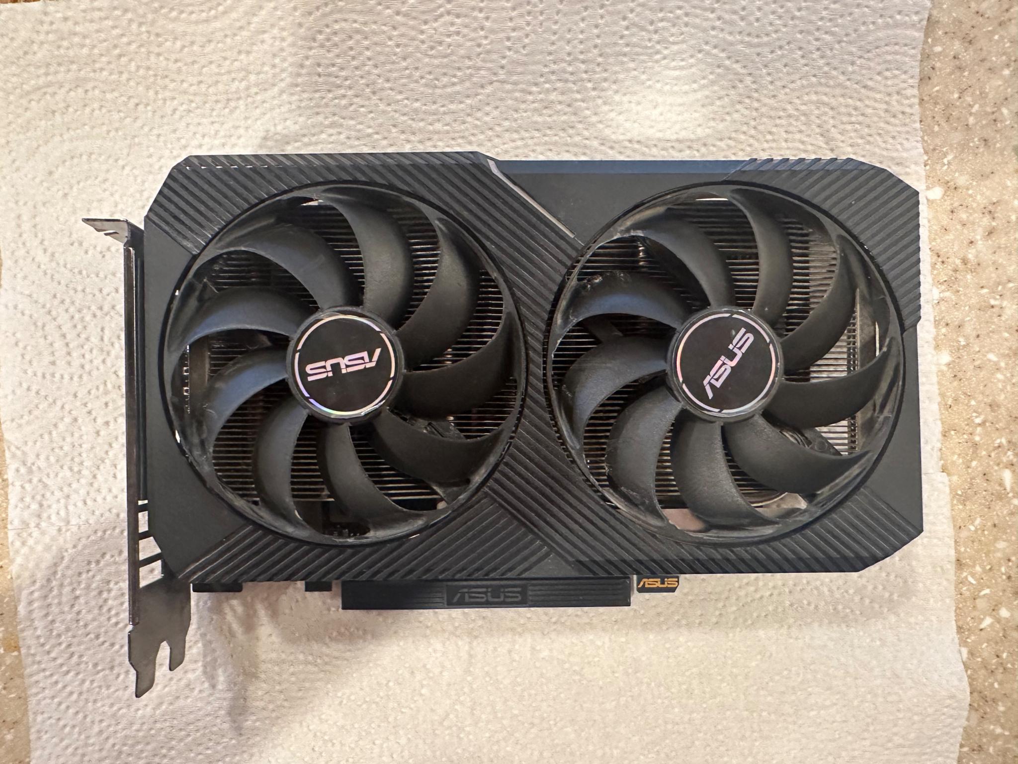 Used ASUS Dual OC RTX 3060 (12gb)